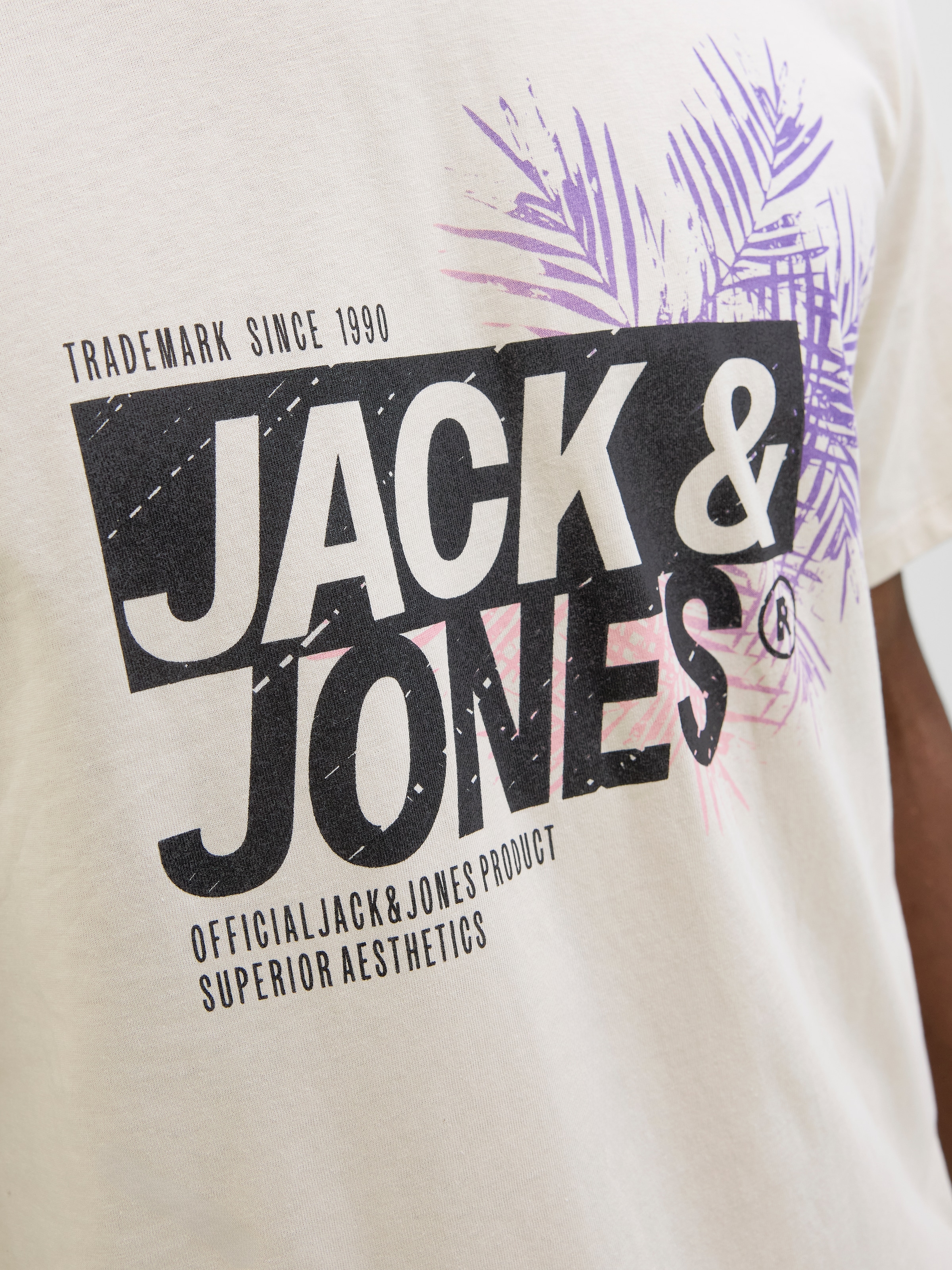 Jack & Jones Print-Shirt »JJJAXON TEE SS CREW NECK«