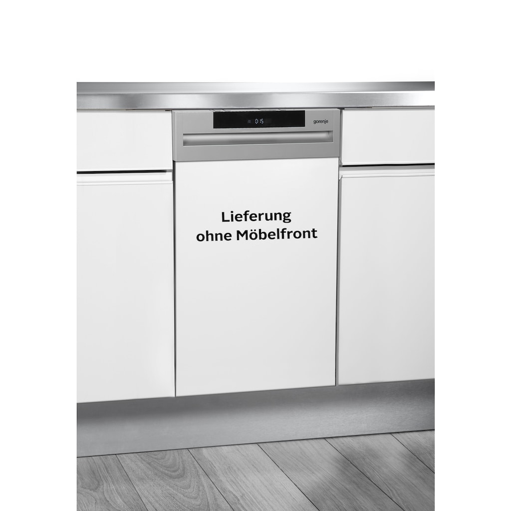 GORENJE teilintegrierbarer Geschirrspüler »GI561D10S«, GI561D10S, 11 Maßgedecke