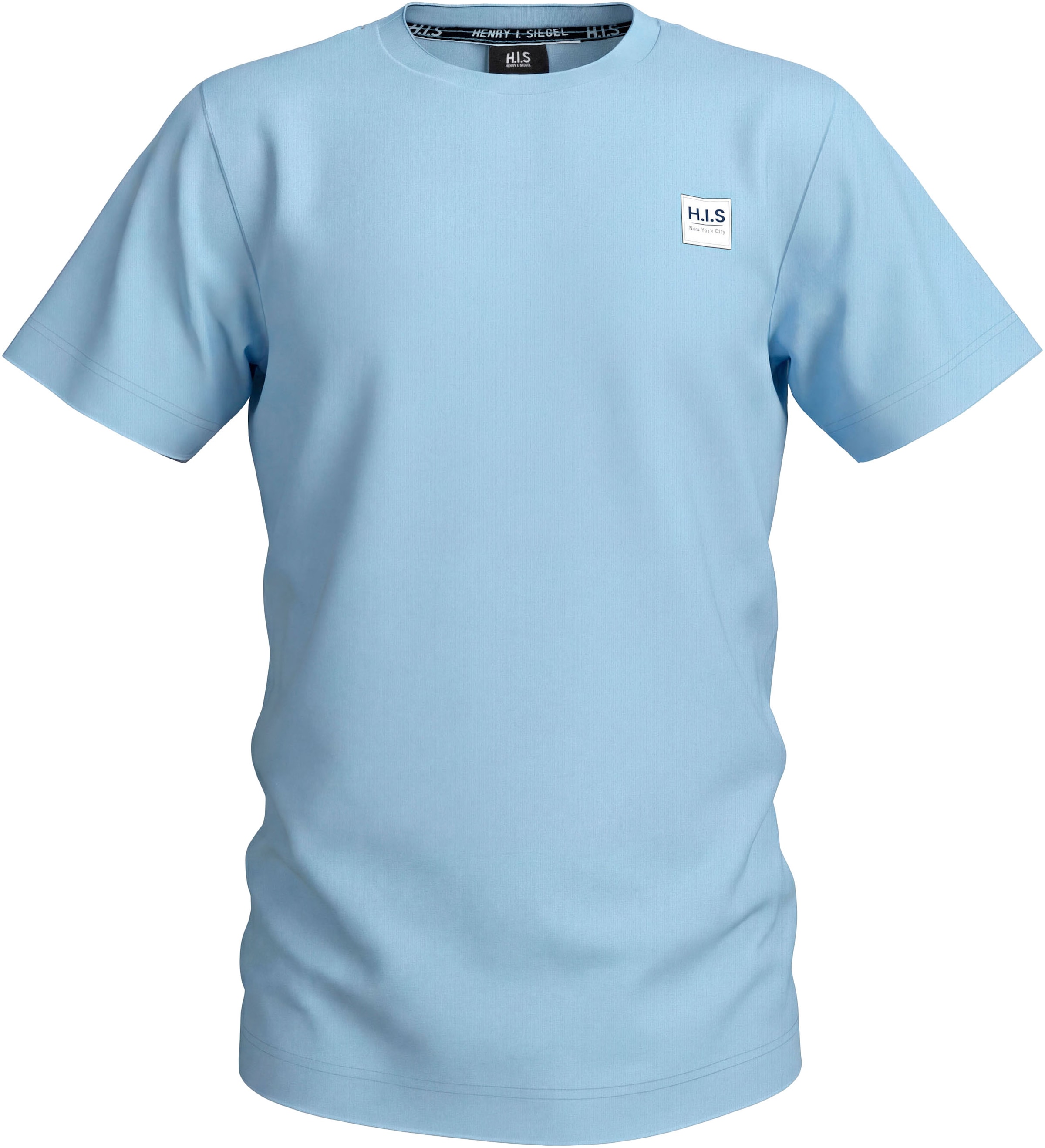 H.I.S T-Shirt »2er Pack T-Shirts HIS-Logo« Packung, 2,  modischer Stil, Kurzarm, mit Logodruck, aus Baumwolle, für Jungen