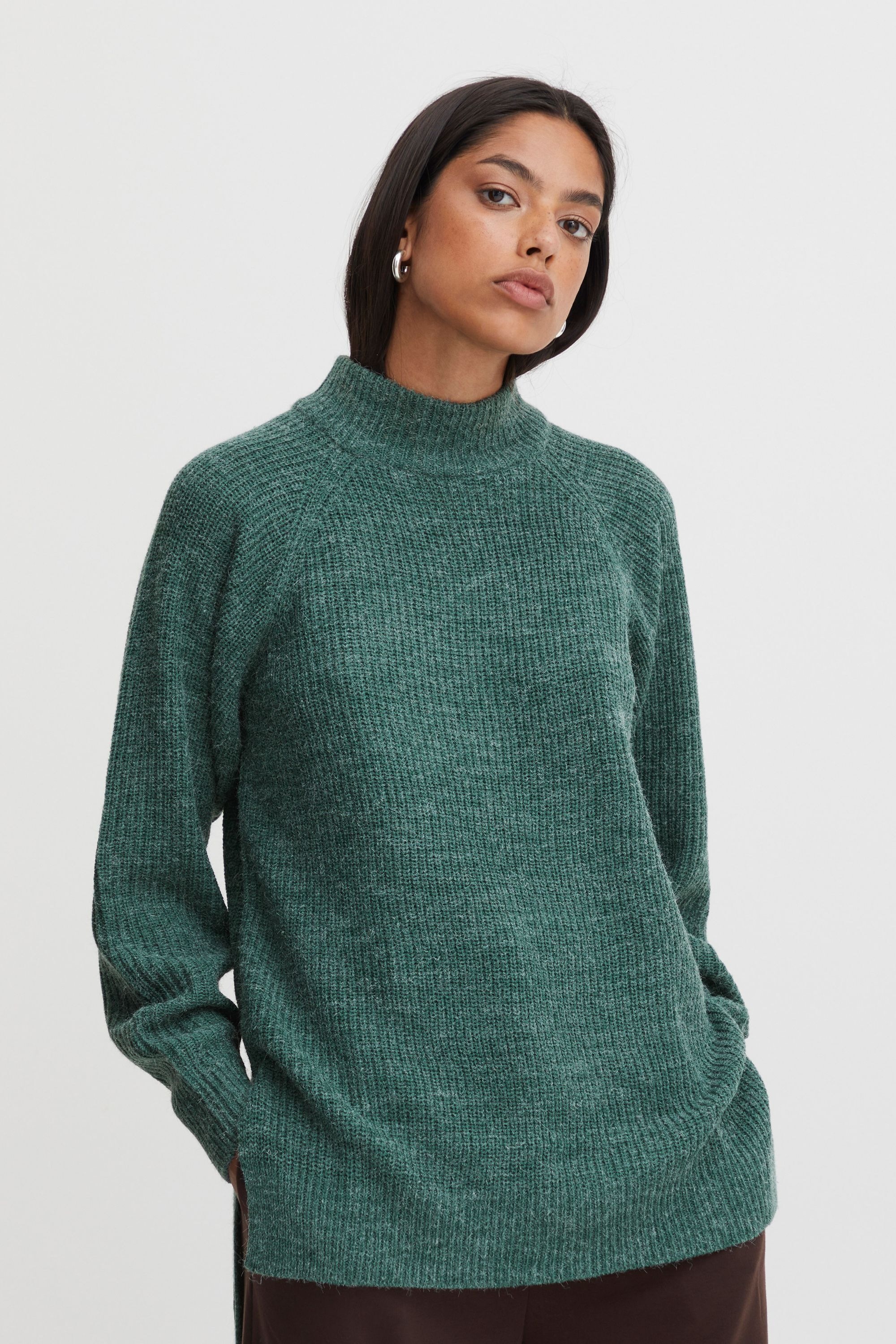 Ichi Strickfleece-Pullover »Strickpullover IHMaratt«