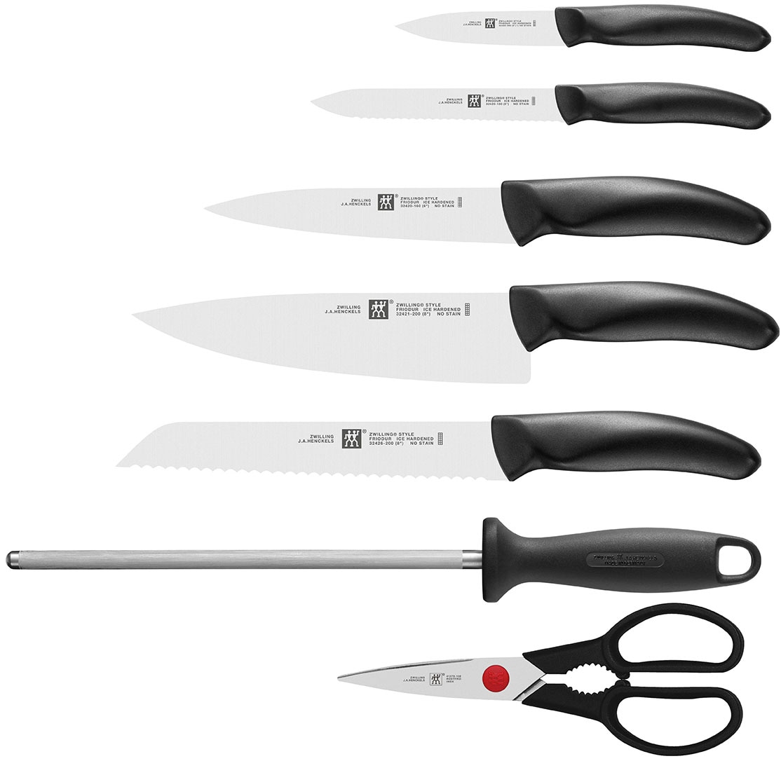 Zwilling Messerblock »STYLE«, 8 tlg., eisgehärtete Klingen