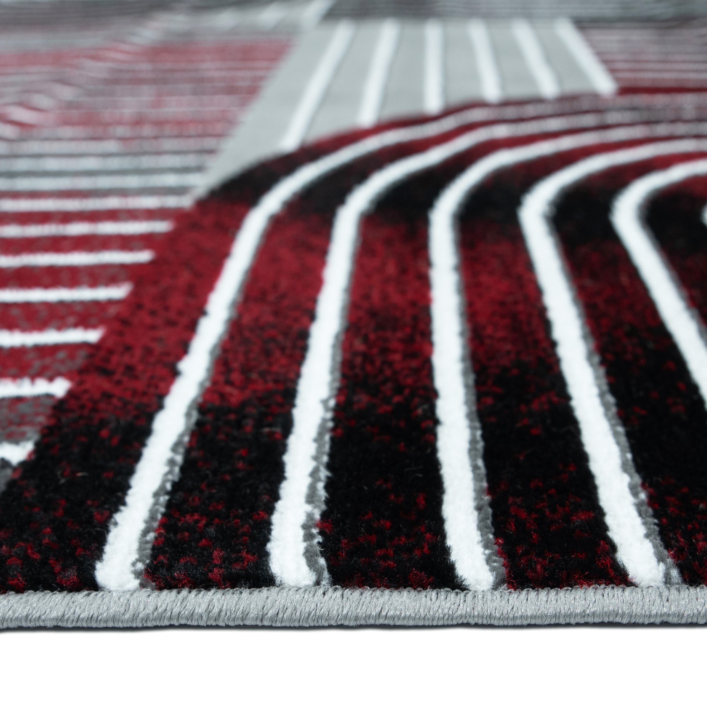 OTTO home Teppich »Lysandra« rechteckig 8 mm Höhe 3D-Effekt, softer Kurzflor, pflegeleicht, leichter Glanz, Scandi-Look