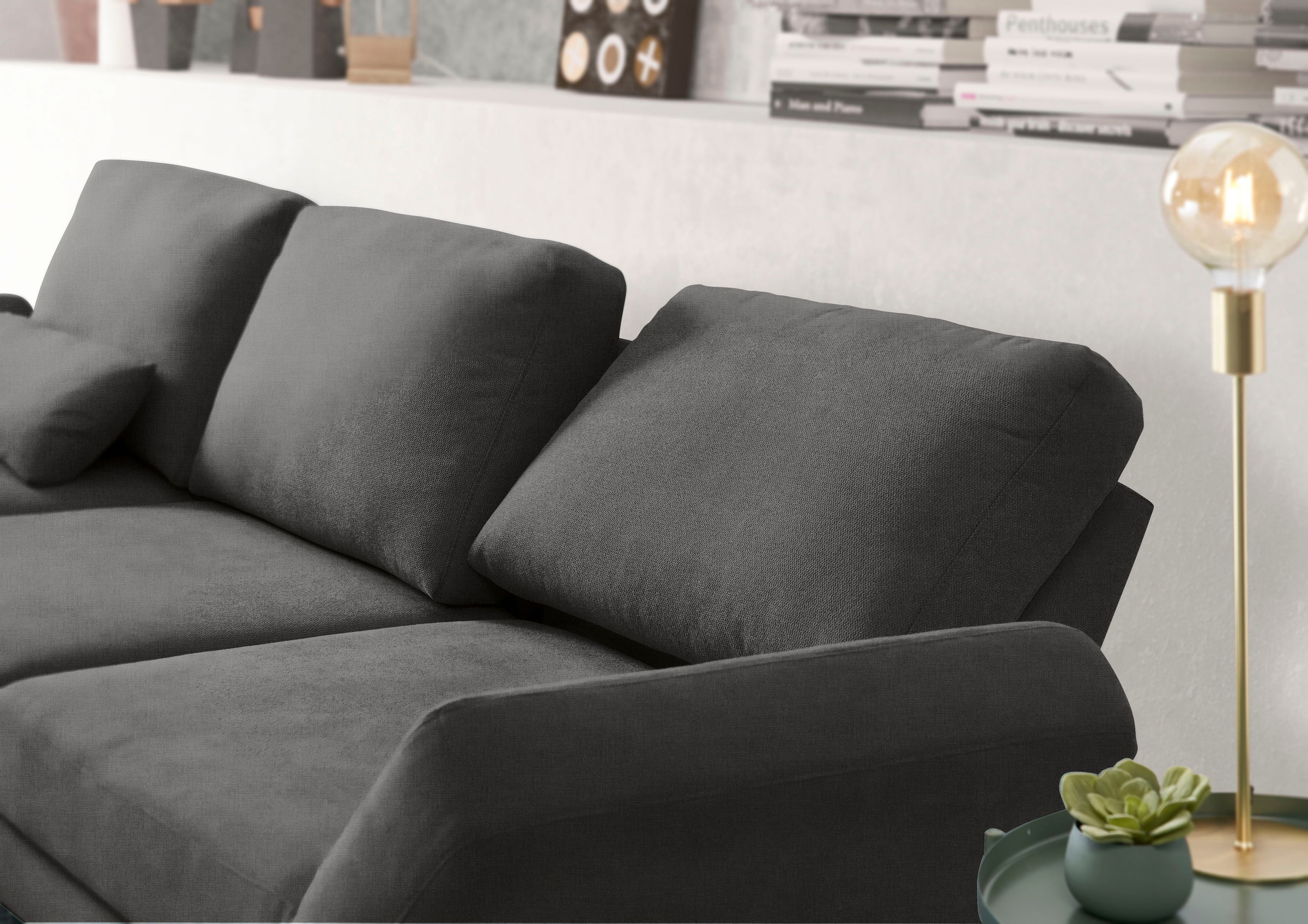 3C Candy Ecksofa »Kairo modernes Multifunktions-Sofa, bequem, L-Form«, inklusive Drehsitz, Armlehnen- und Rückenverstellung