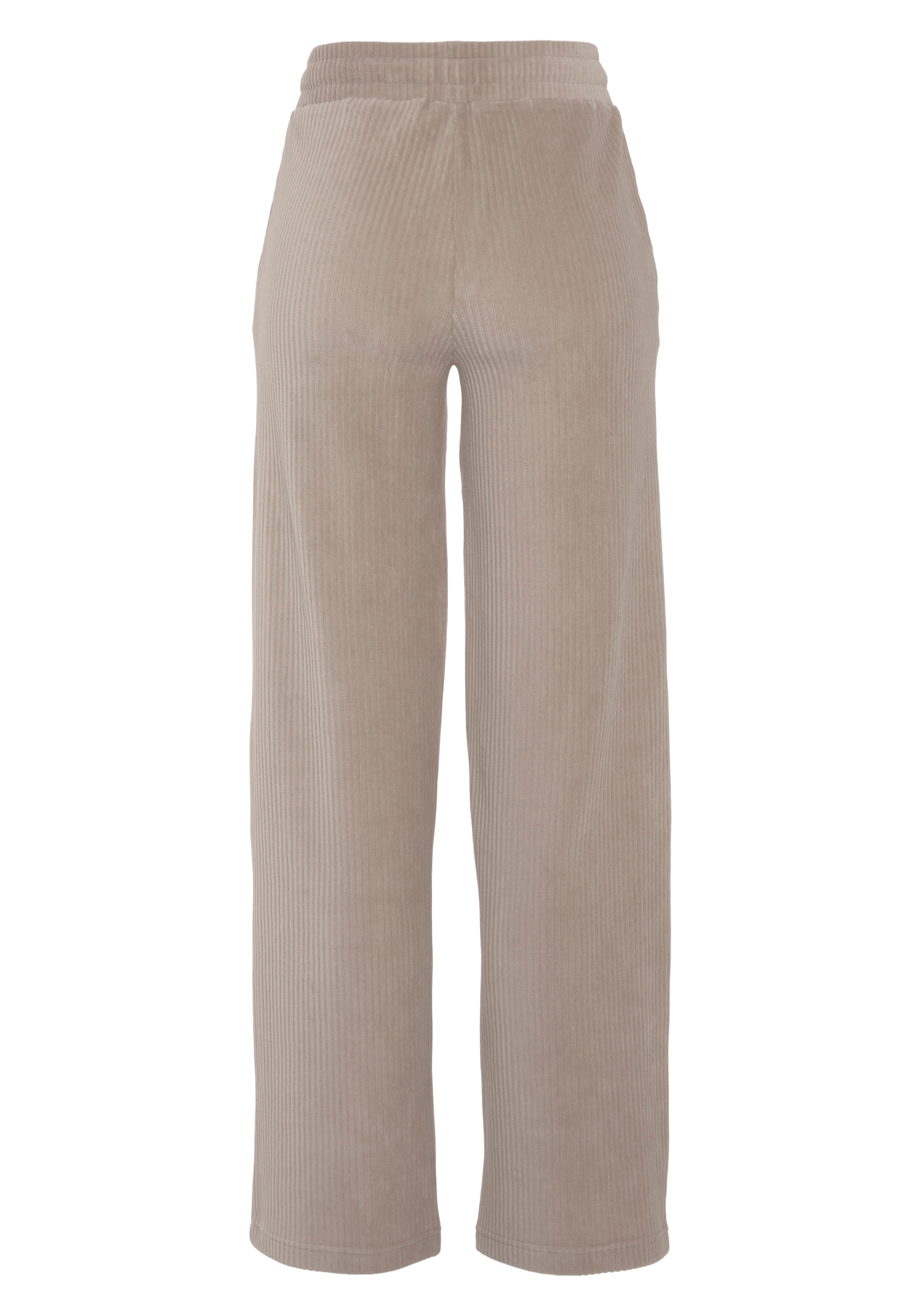Vivance Homewearhose, mit breiter elastischen Cord Struktur, Loungewear