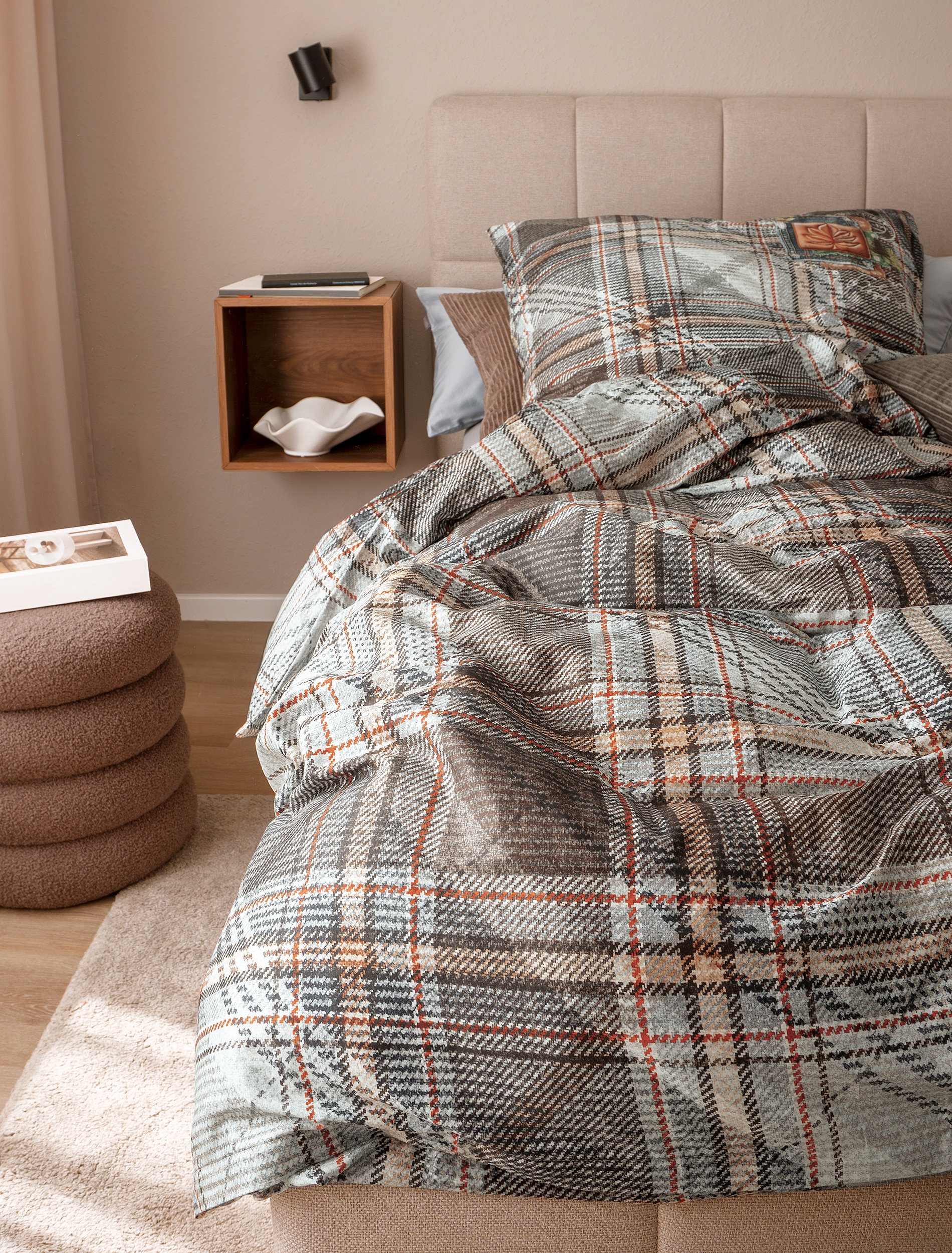 Irisette Bettwäsche »Wave 8770« 2 Mako-Satin, anschmiegsam und atmungsaktiv, Ganzjahresqualität