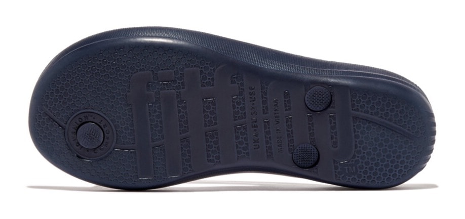 Fitflop Zehentrenner »IQUSHION«, Keilabsatz, Sommerschuh, Schlappen in schmaler Form