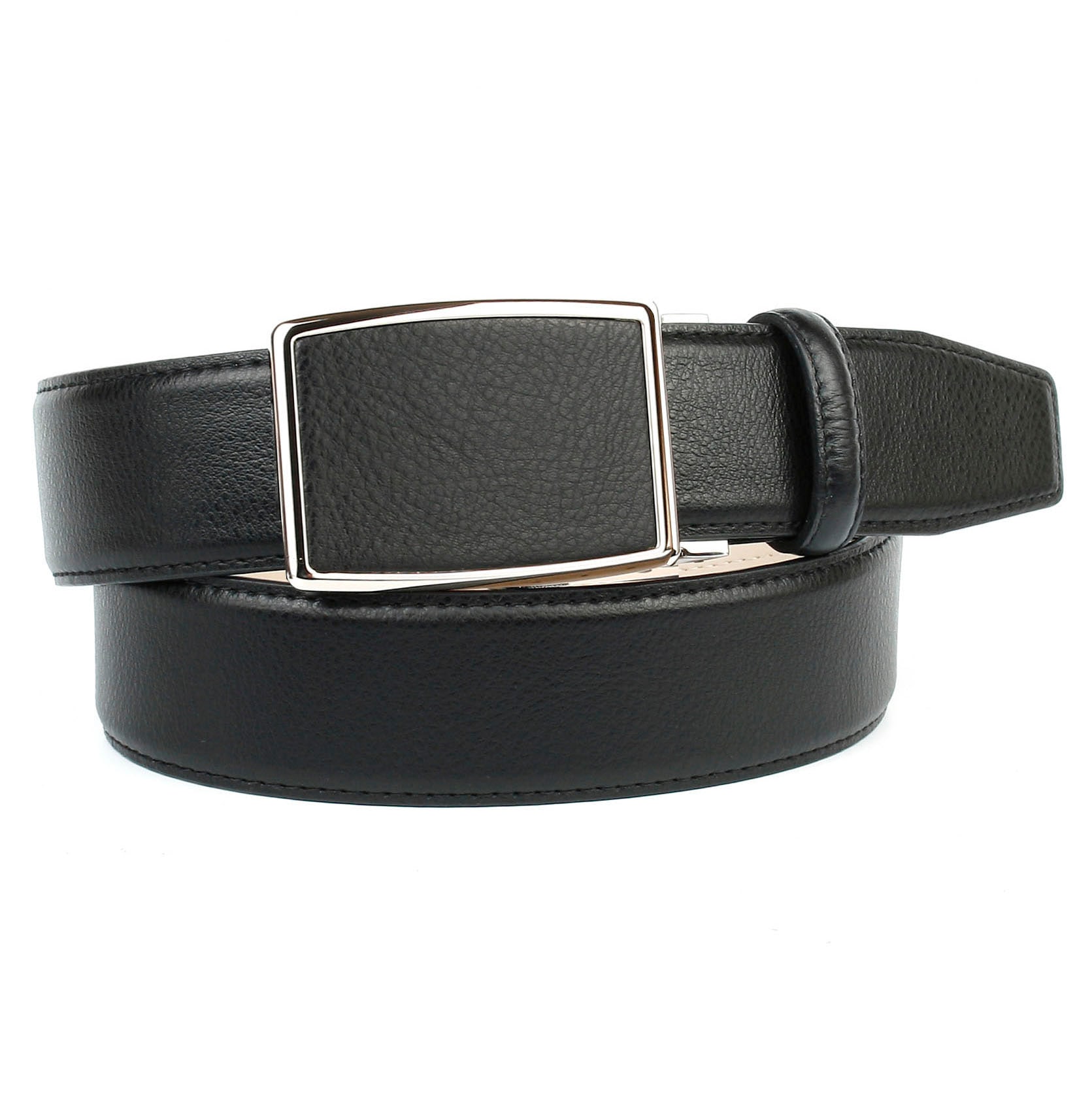 Anthoni Crown Ledergürtel, in schwarz mit Automatik Schließe im OTTO Online  Shop