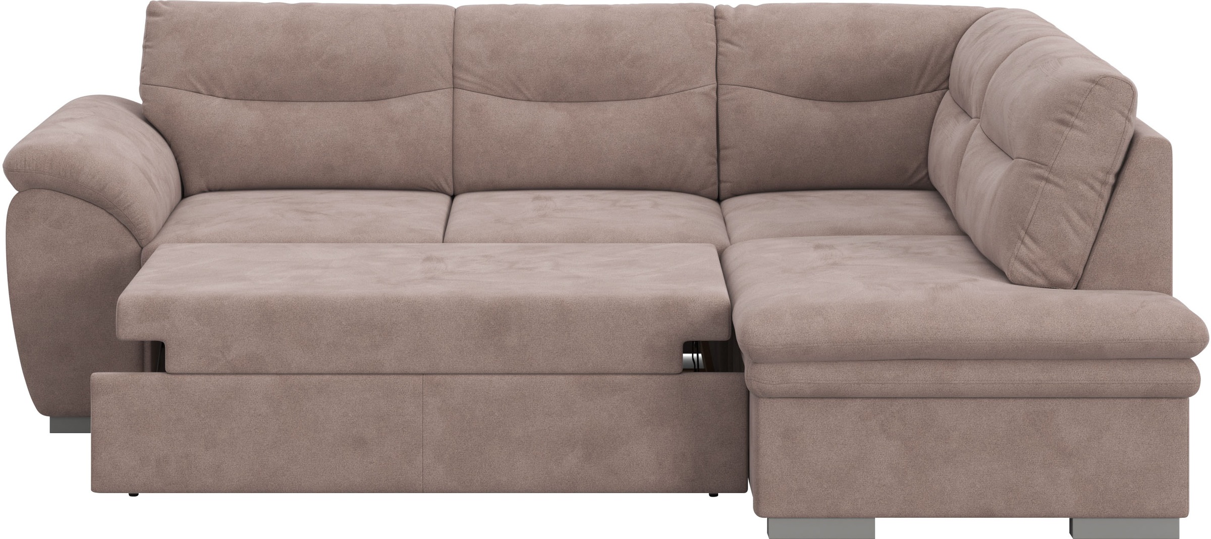 COTTA Ecksofa »Leandra L-Form«, wahlweise mit Bettfunktion & Bettkasten