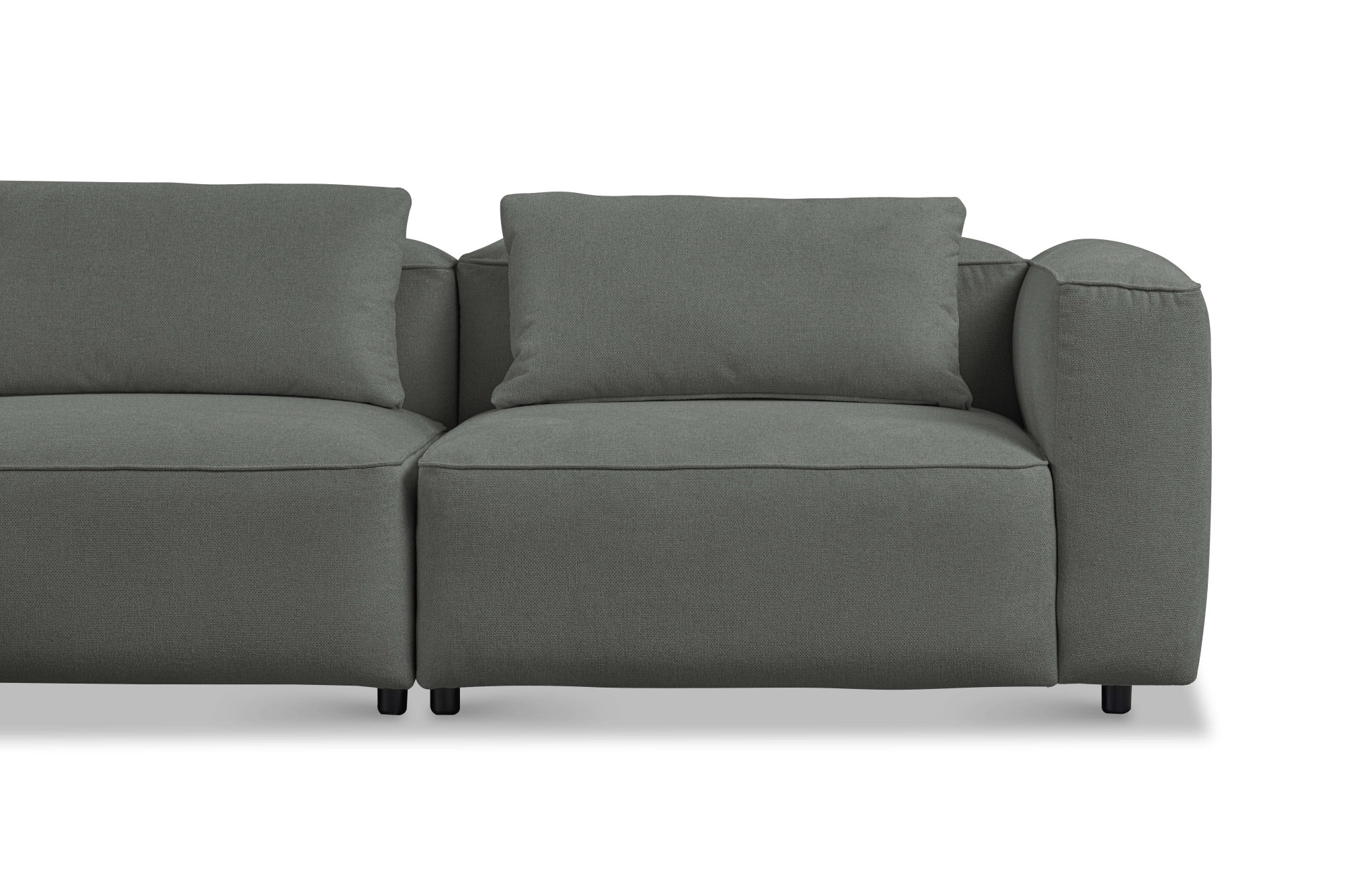 andas Ecksofa »Tvinnet«, Breite 317 cm, extra tiefe Sitzfläche, kubisches Sitzvergnügen