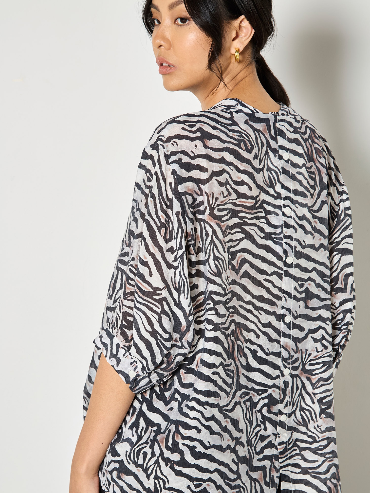 Apricot Klassische Bluse »Bluse« Druck