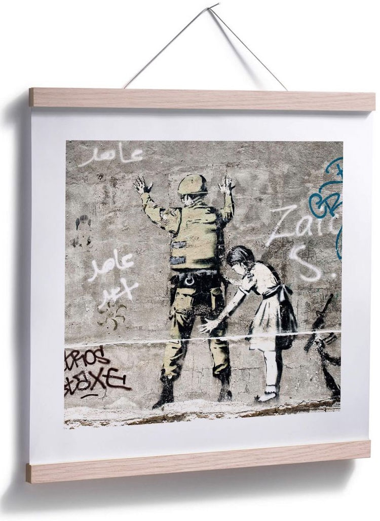 OTTO Menschen, Mädchen Poster Bilder im (1 ohne Bilderrahmen Soldat«, St.), Shop und Poster »Graffiti Online Wall-Art
