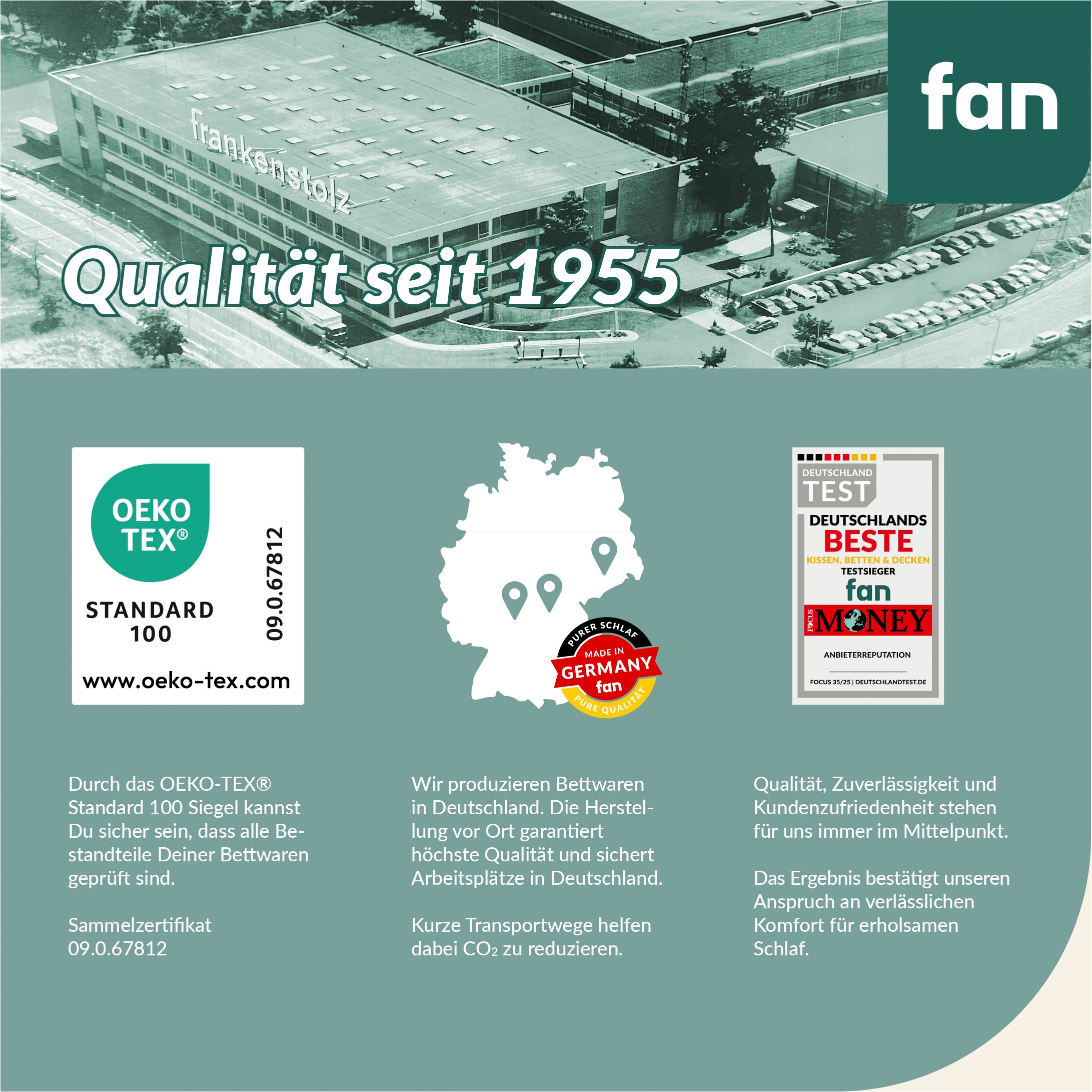 fan Naturfaserbettdecke »African Cotton, 135x200 cm und weitere Größen« leicht Füllung 100% Lyocell (TENCEL™) 1 Stk. tlg. Bettdecke für Winter oder Sommer. Hergestellt in Deutschland