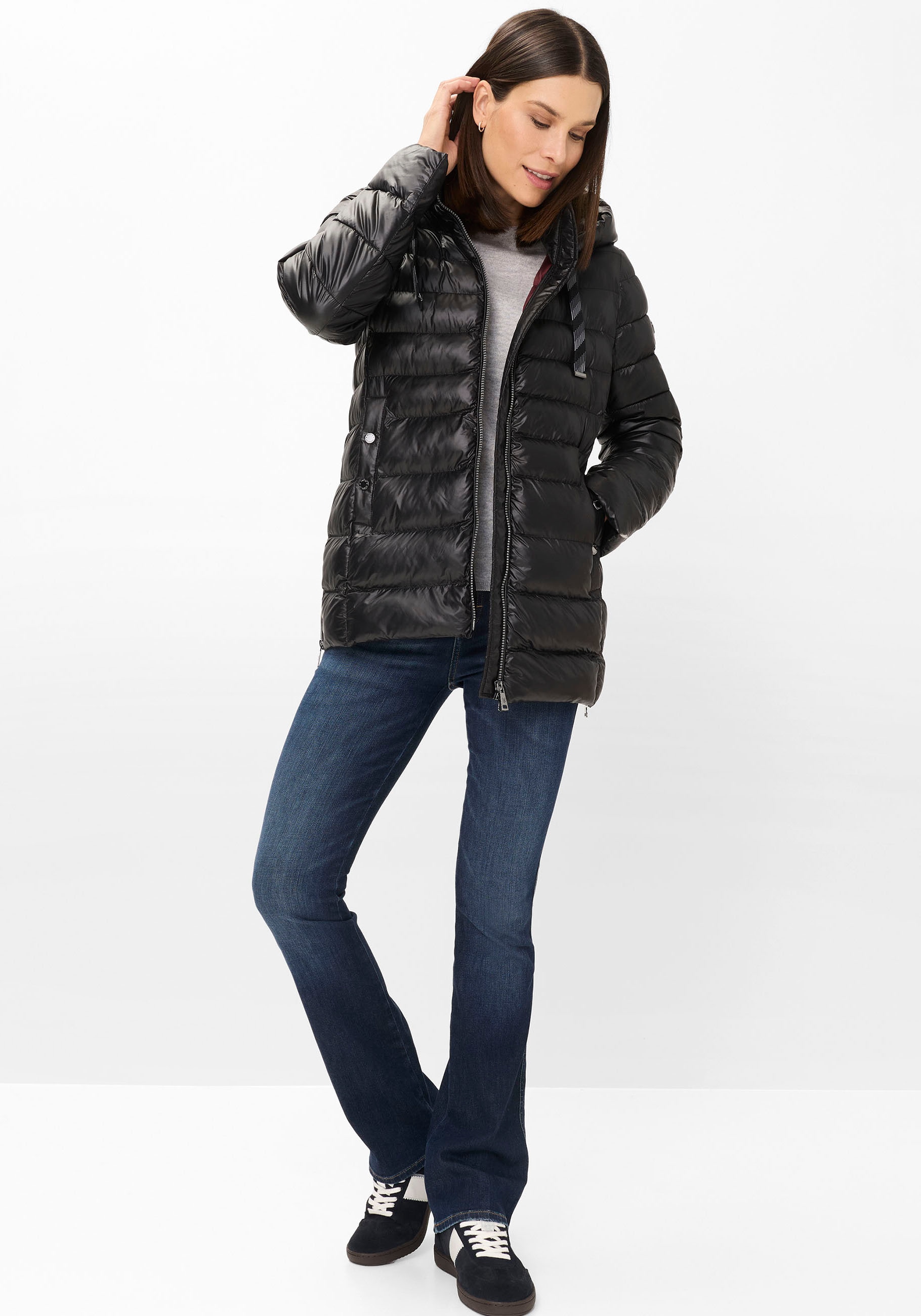 Fuchs Schmitt Steppjacke, mit Kapuze, mit Kapuze