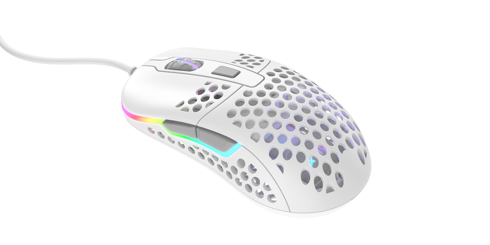 Cherry Xtrfy Gaming-Maus »M42 RGB«, kabelgebunden, ultraleichte Gaming-Maus