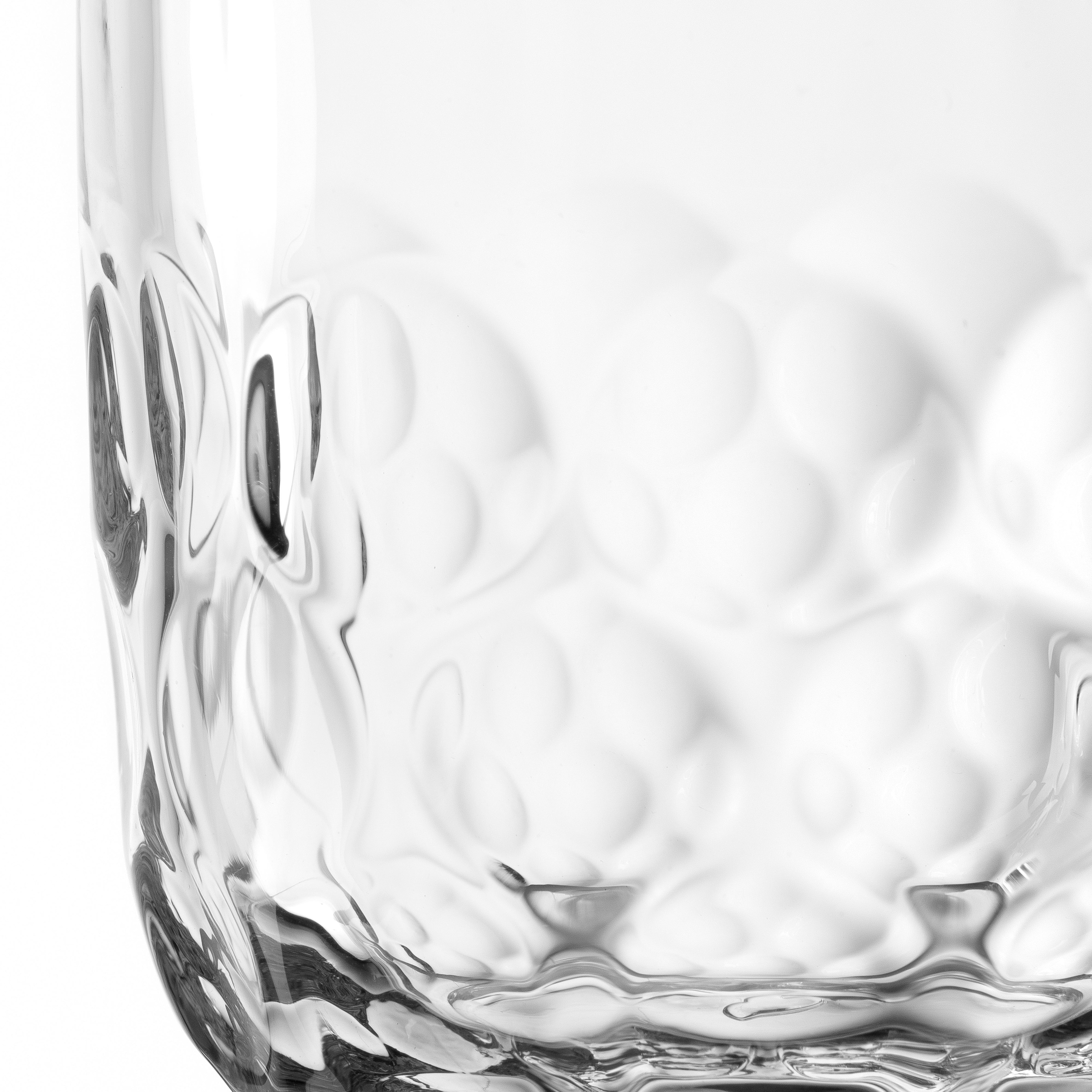 LEONARDO Gläser-Set »Kaffee-Glas GOCCE, 220 ml, 6er-Set« 1. Variante, mit Tropfenrelief