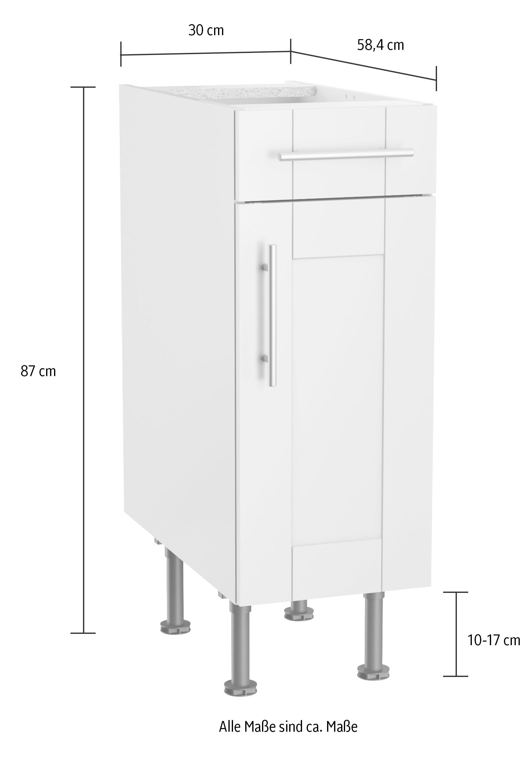 OPTIFIT Unterschrank »Ahus«, Breite 30 cm