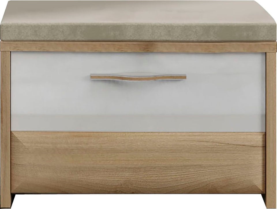 Home affaire Schuhbank »Gala«, hochwertig UV lackiert, mit Sitzkissen, Breite 70cm