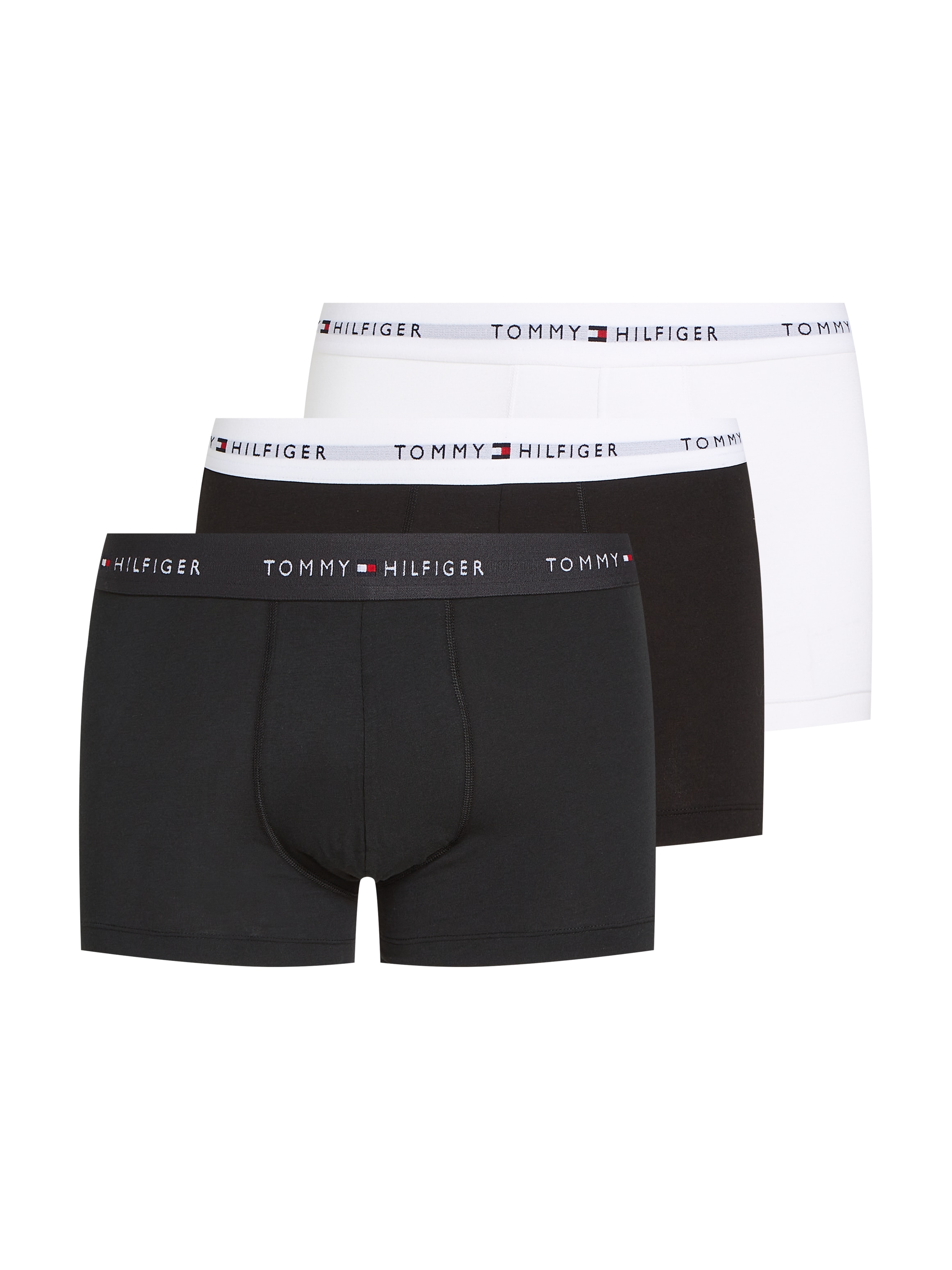 Tommy Hilfiger Underwear Trunk »3P TRUNK DTM«, (Packung, 3 St., 3er), mit Logobund