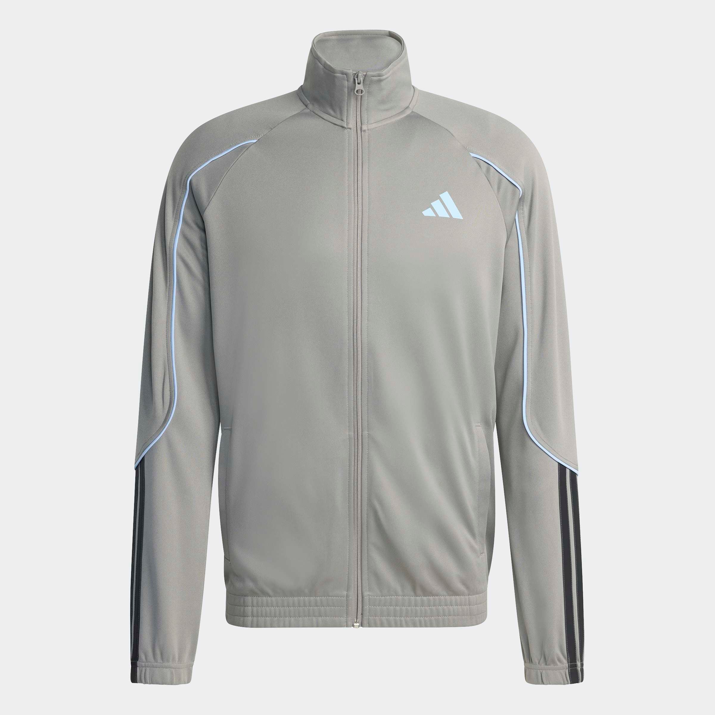 adidas Sportswear Trainingsanzug »STADIUM 3-STREIFEN« 2 tlg. zweiteiliges Set aus Jacke und Hose, aus leichtem Polyester