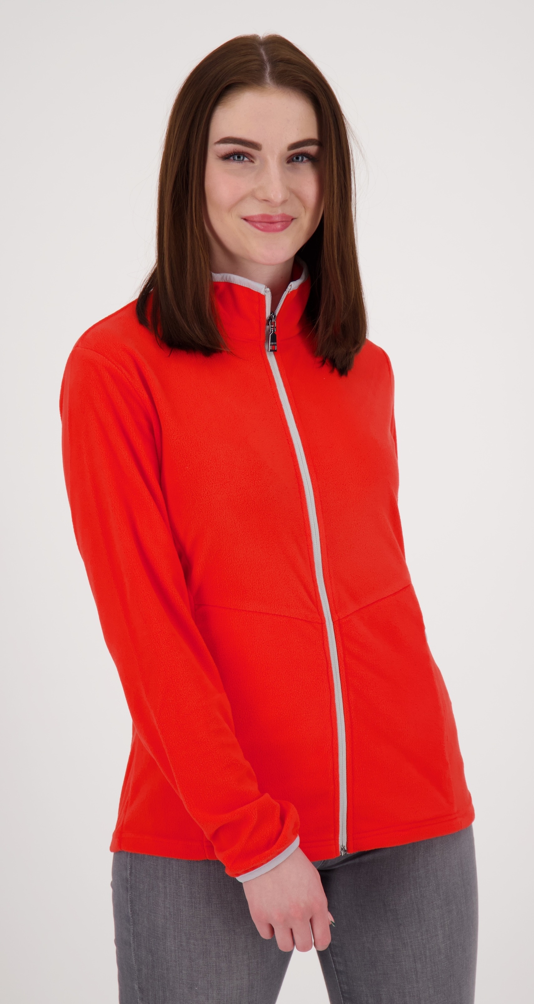 DEPROC Active Fleecejacke »DECORAH II WOMEN« weiche Fleecejacke in traditioneller Optik