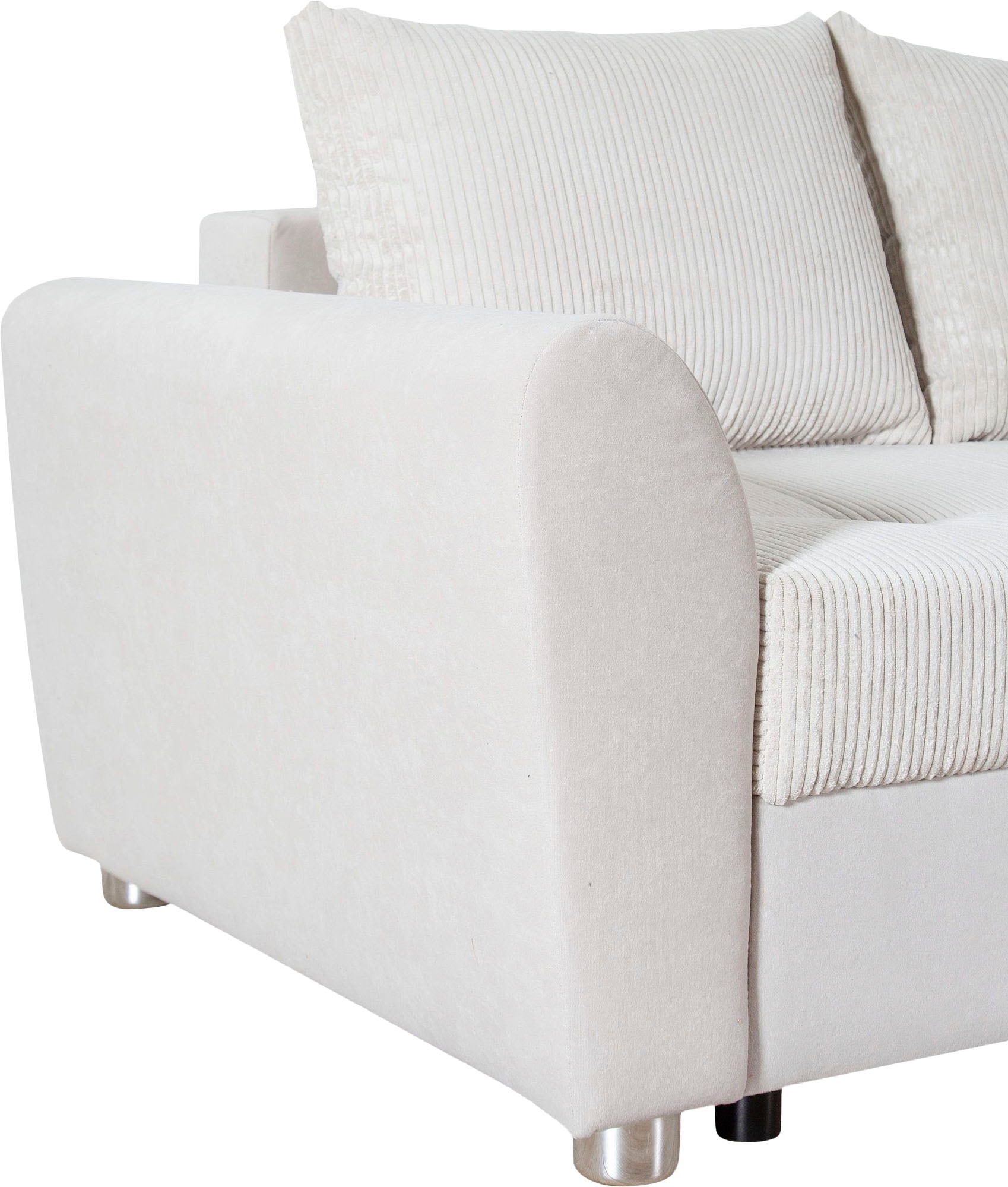 COLLECTION AB Ecksofa »JANA XL-Sofa L-Form«, inkl. Bettfunktion, Bettkasten und Bonnelfederkern