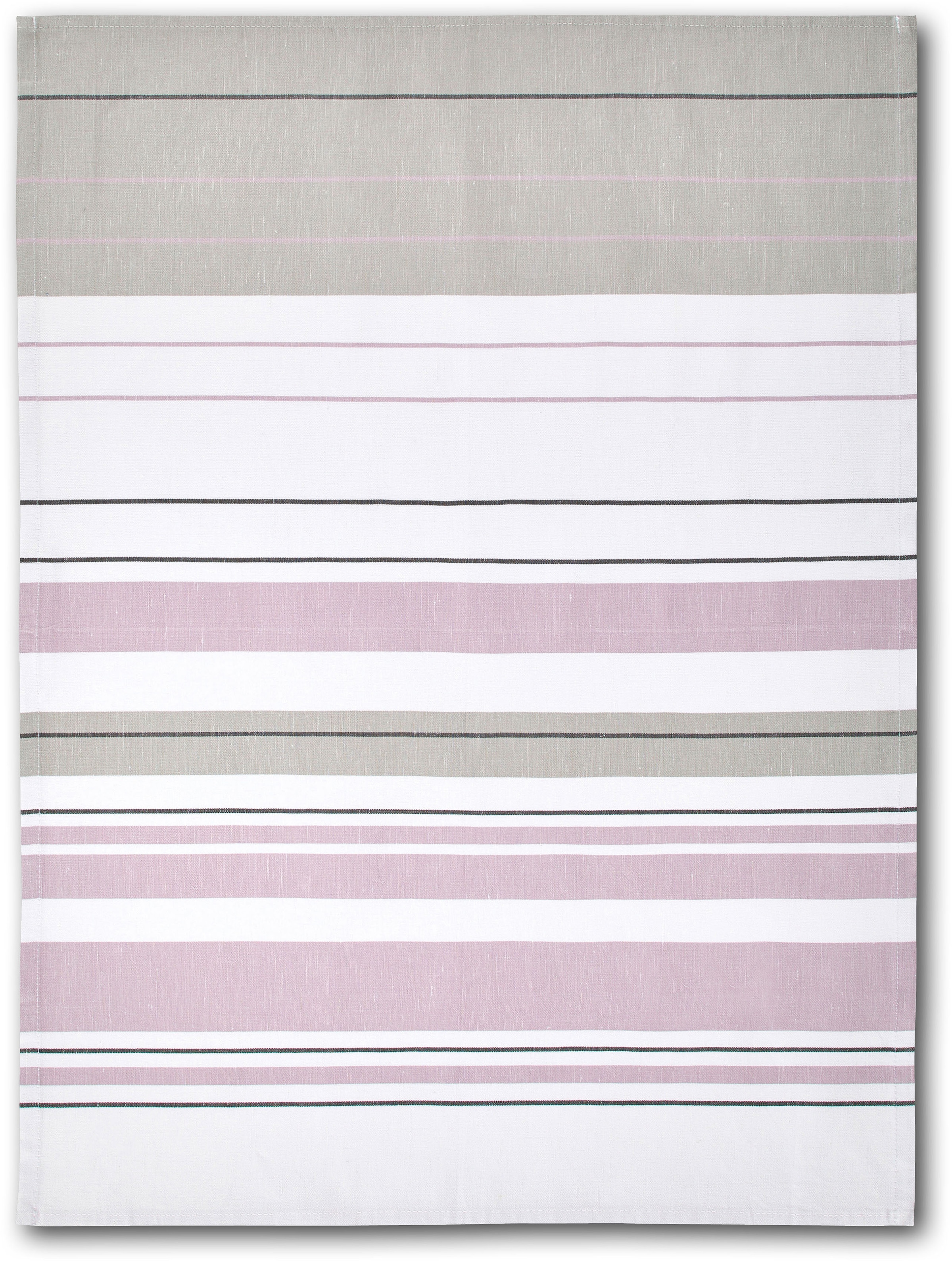 Dyckhoff Geschirrtuch »Streifenvielfalt«, (Set, 3 tlg., 1 x 3er Set (50 x 70 cm), Halbleinen, fusselarm