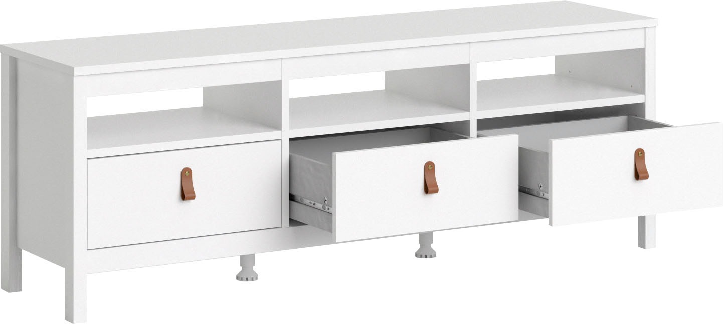 Home affaire TV-Bank »Madrid, TV-Möbel, Fernsehtisch, TV-Unit, Media-Möbel, Sideboard,«, mit 3 Schubladen und 3 offenen Fächern, Breite 151 cm, Höhe 54 cm