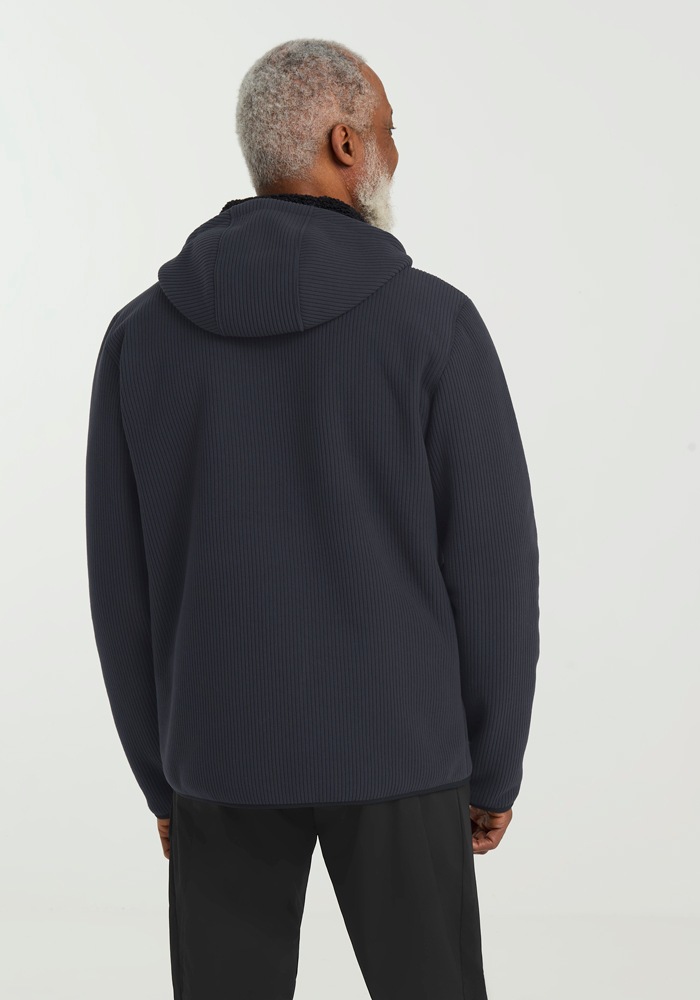 Jack Wolfskin Fleecejacke »LAKE RIDGE HOODED JKT M«, mit Kapuze