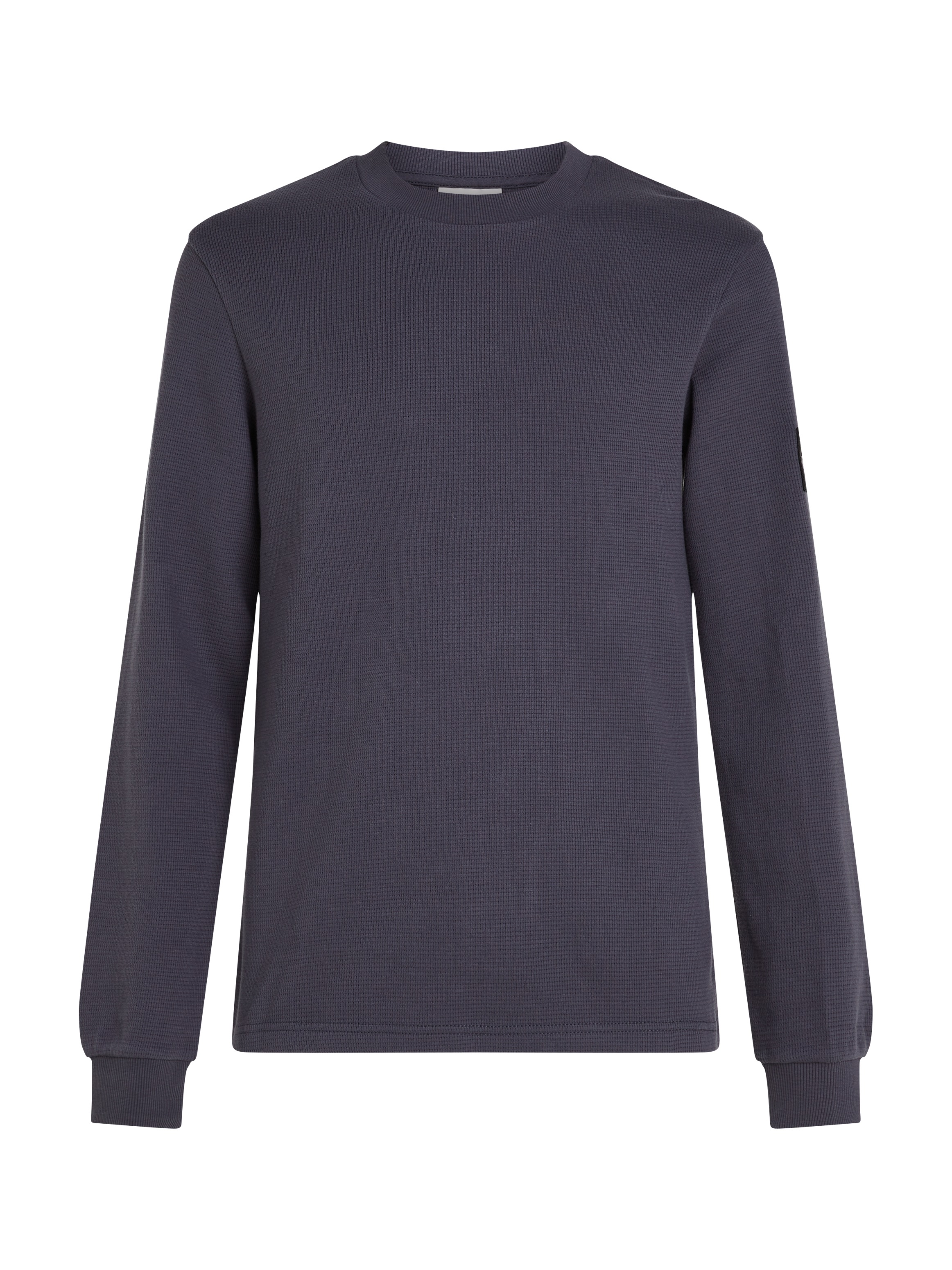 Calvin Klein Jeans Langarmshirt »BADGE WAFFLE LS TEE«, mit Logopatch