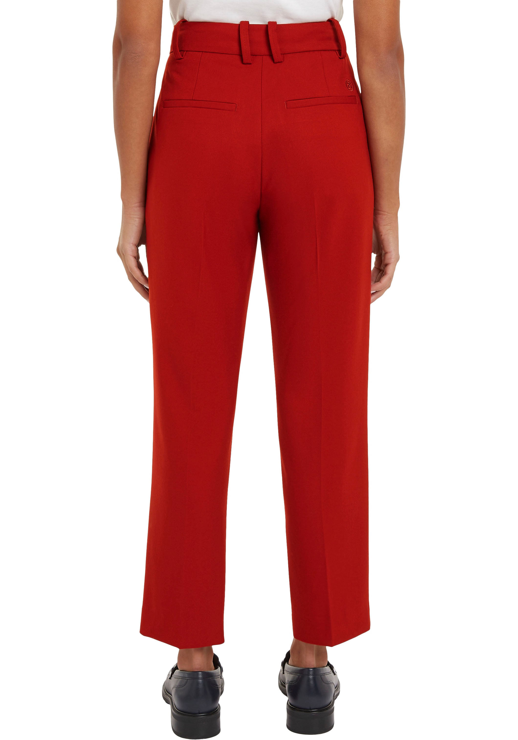 Tommy Hilfiger Webhose »MD CORE SLIM STRAIGHT PANT«, mit Bügelfalten