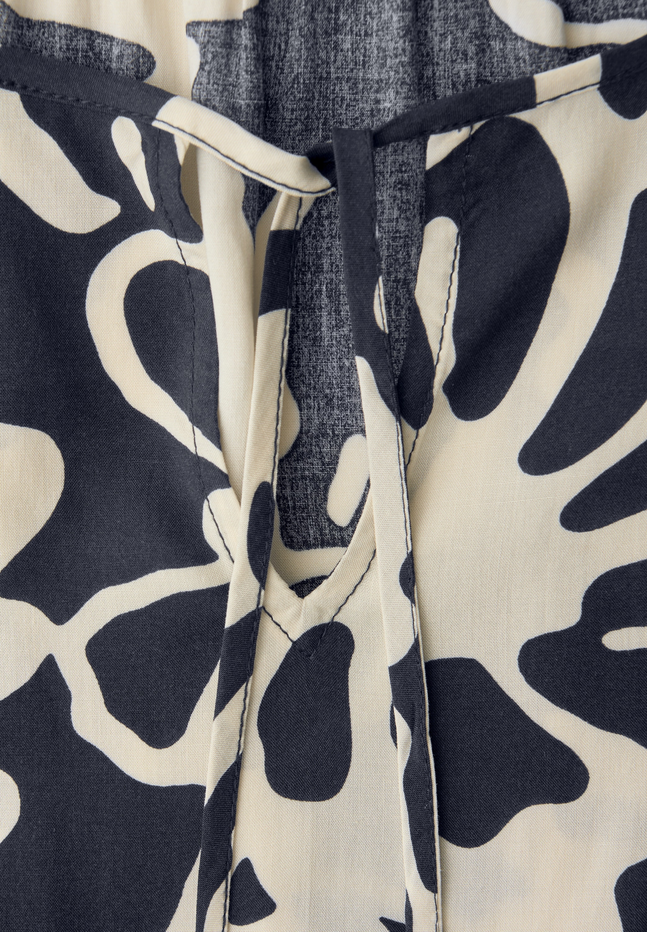 STREET ONE Kurzarmbluse mit floralem Muster