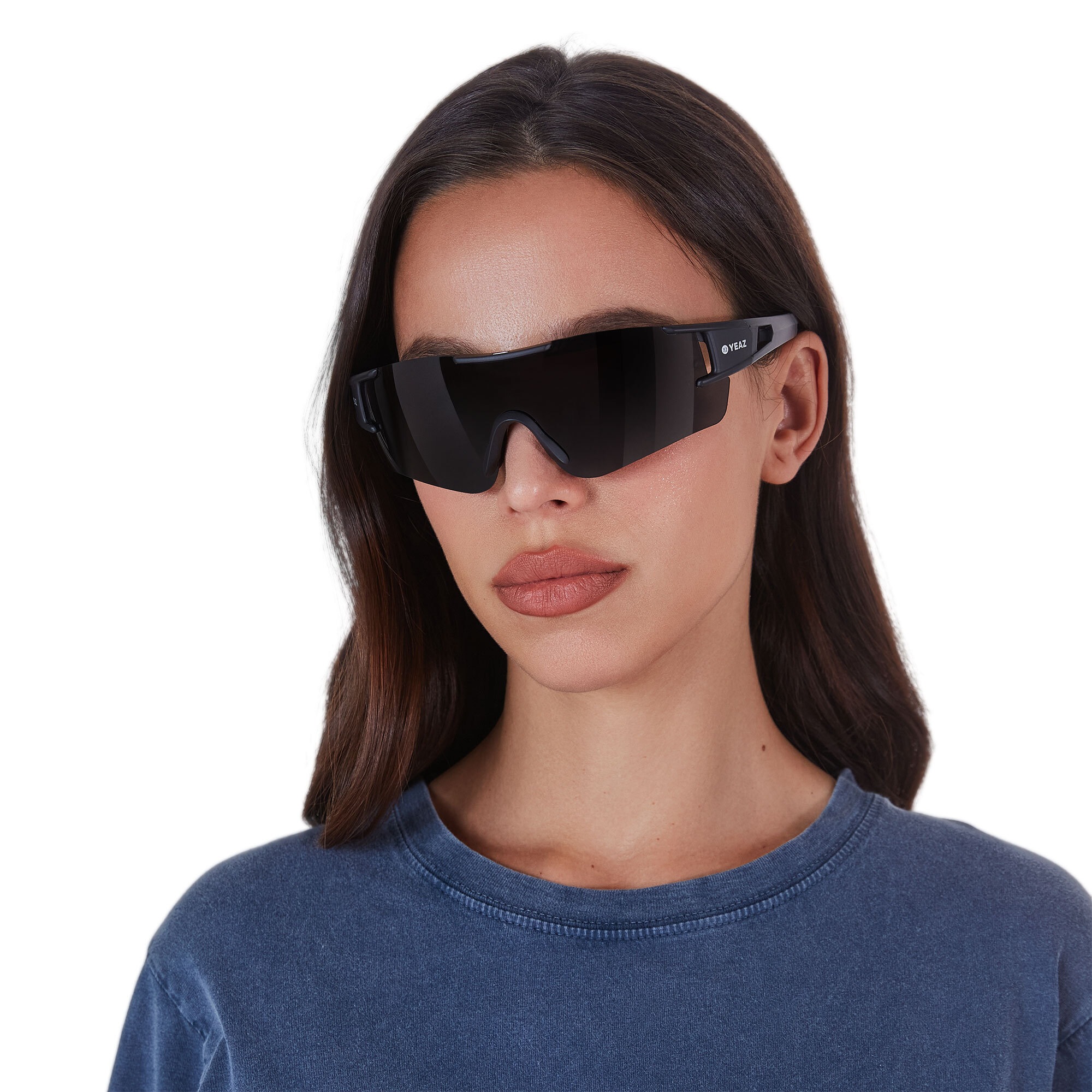 YEAZ Sportbrille »Sport-Sonnenbrille Black/Grey SUNBLOW«