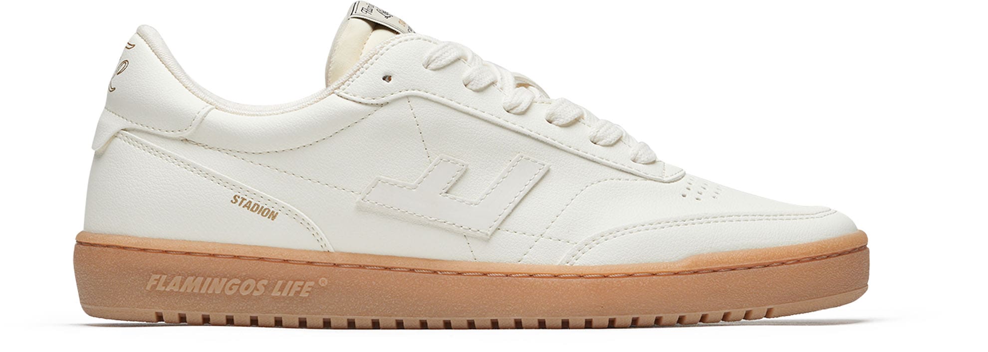 Flamingos Life Sneaker »STADION«, vegane Sneaker, Obermaterial aus 68% Maisresten