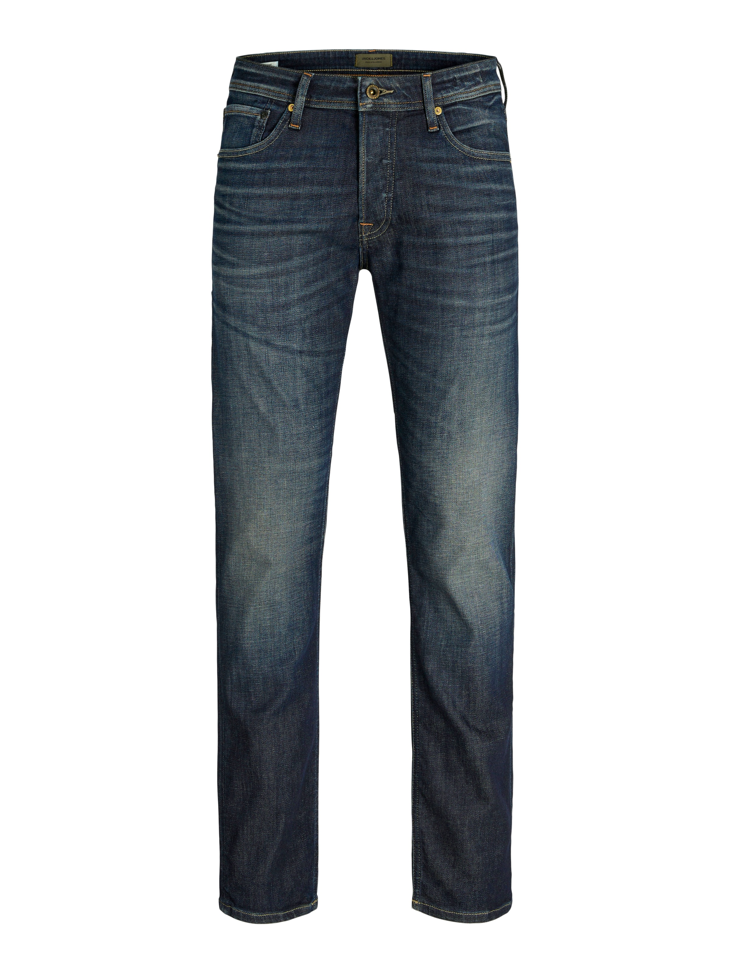 Jack & Jones Tapered-fit-Jeans »JJIMIKE JJORIGINAL CJ SN« mit Five-Pocket-Design