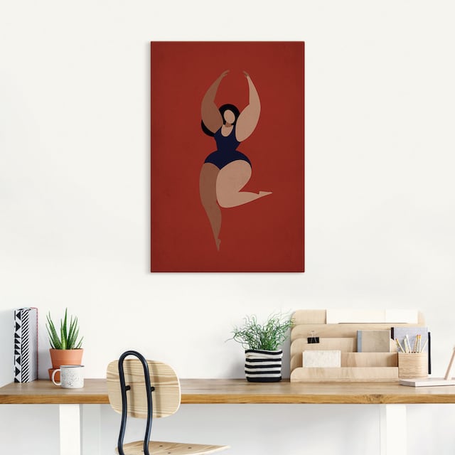 Artland Wandbild »Prima Ballerina«, Bilder von Frauen, (1 St.), als Alubild,  Leinwandbild, Wandaufkleber oder Poster in versch. Größen kaufen im OTTO  Online Shop