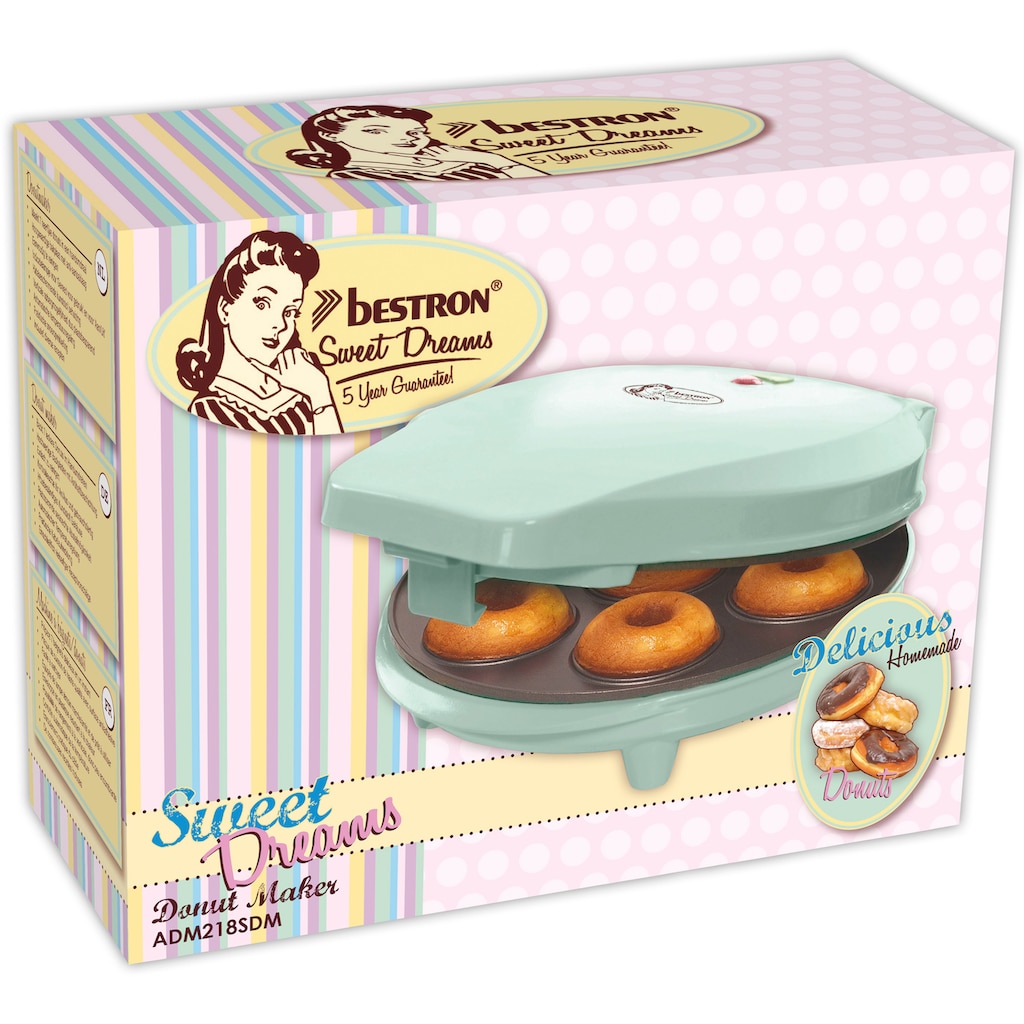 bestron Donut-Maker »ADM218SDM Sweet Dreams«, 700 W