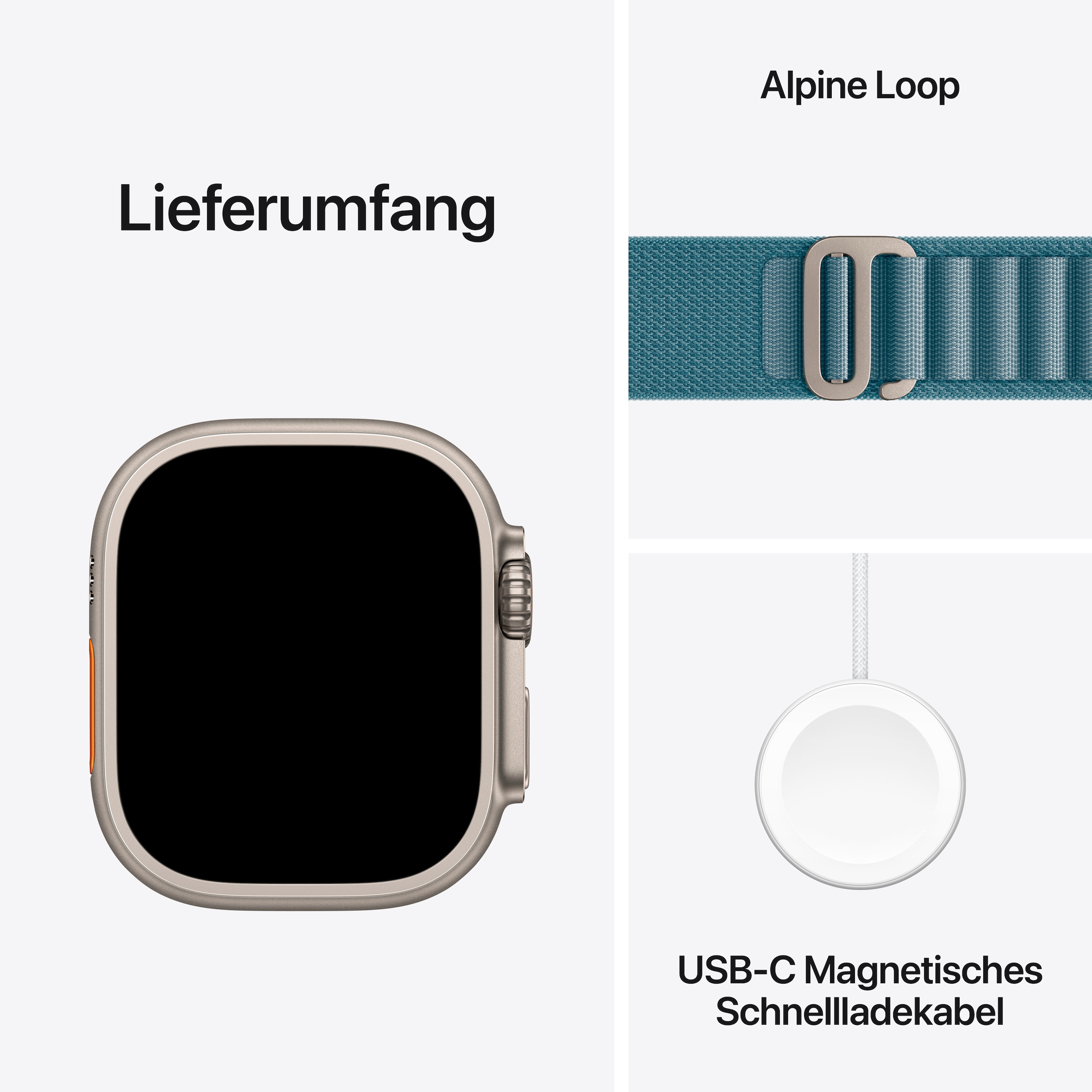 Apple Smartwatch »Watch Ultra 3 GPS + Cellular 49mm«(49) Watch OS