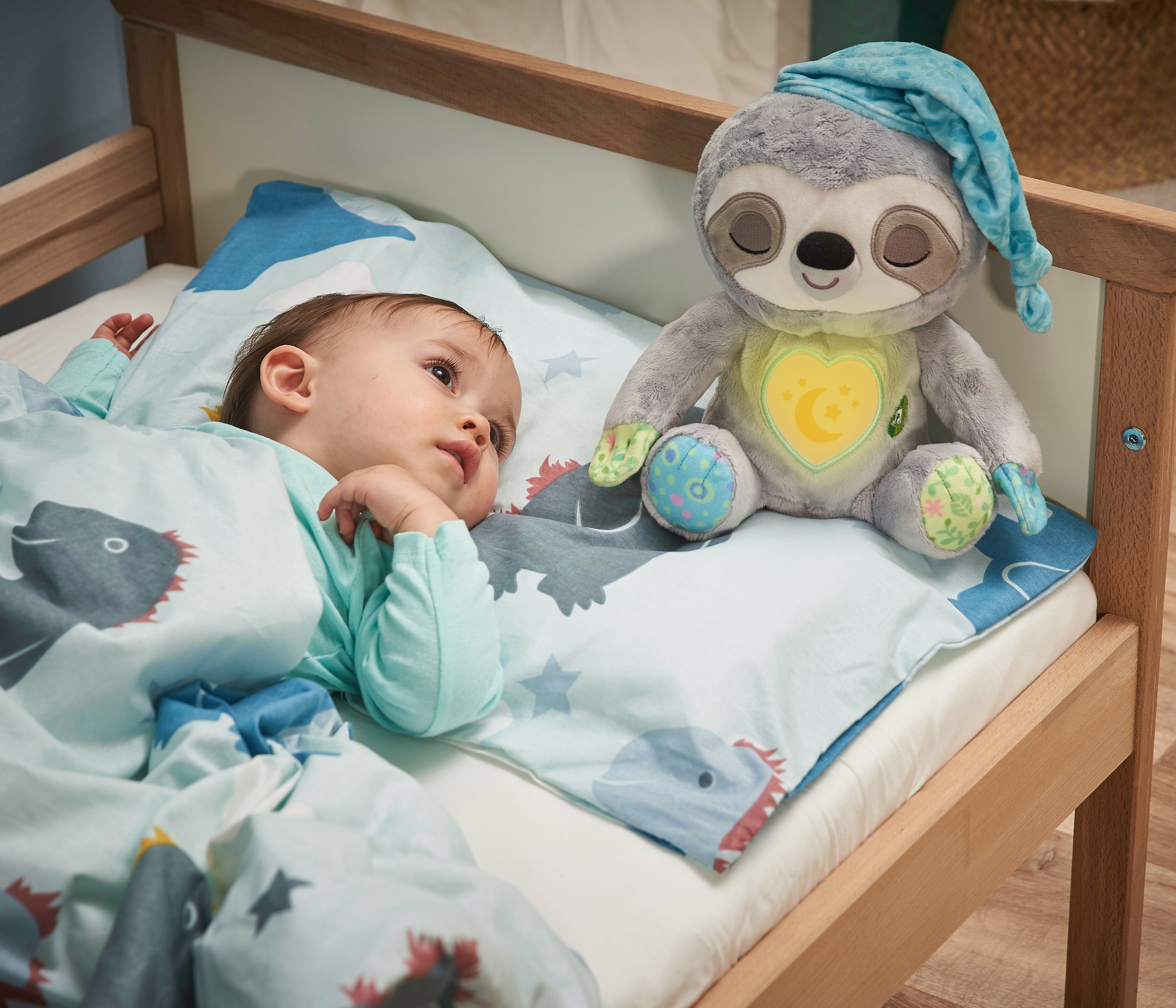 Vtech® Kuscheltier »Vtech Baby, Schnarchi, das Schlummer-Faultier«, mit Licht- und Soundeffekten