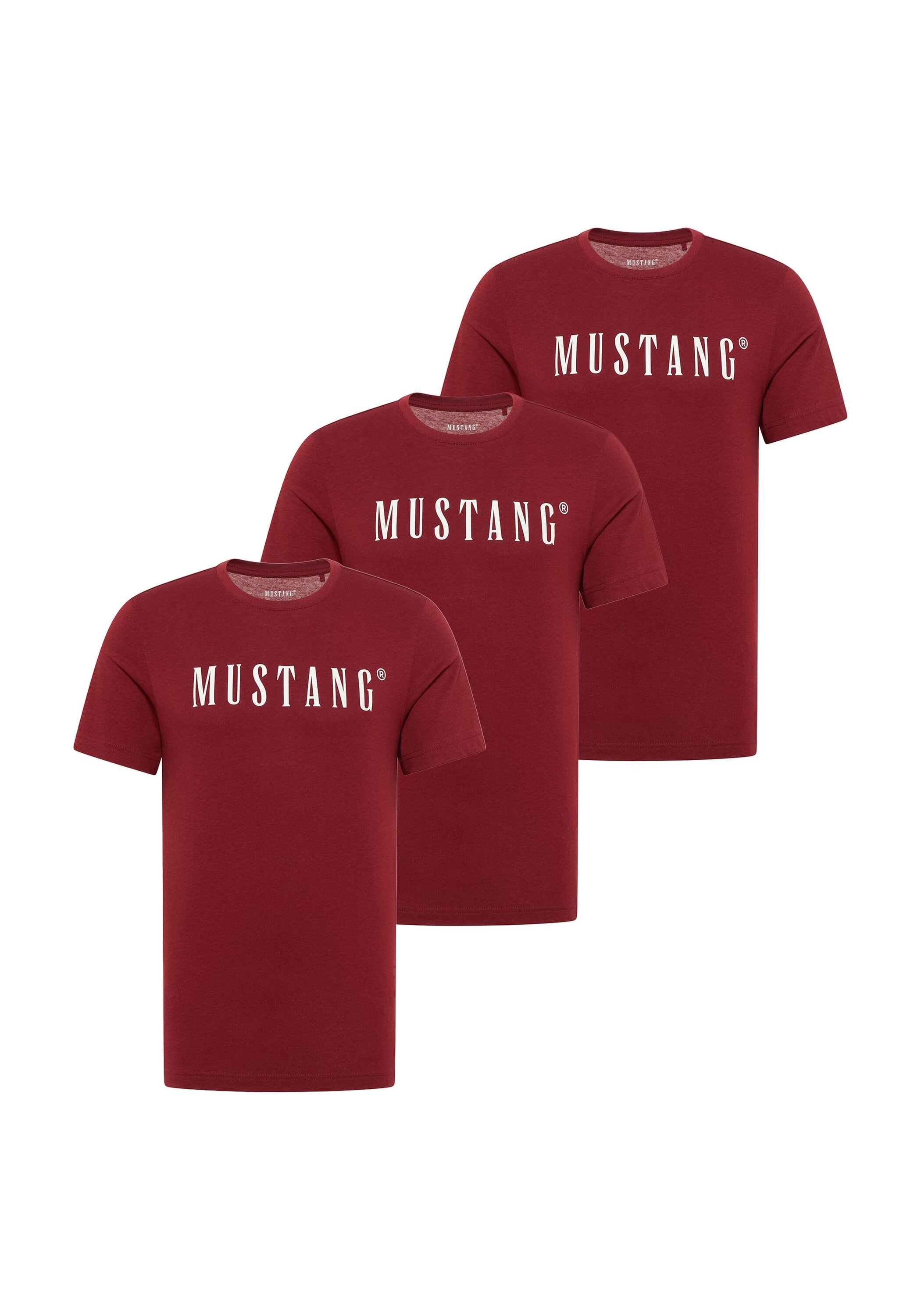 MUSTANG T-Shirt »T-Shirt Style Austin 3P 3er Pack«