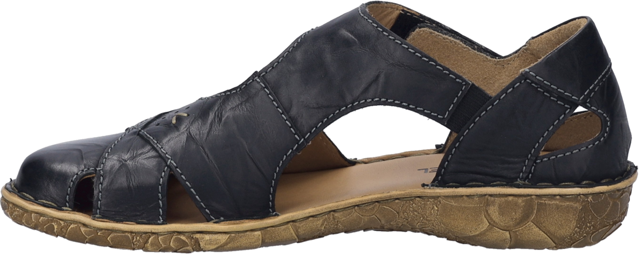 Josef Seibel Sandale »Rosalie 03«  Komfortschuh, Halbschuh mit Blumenprägung in der Laufsohle, G-Weite