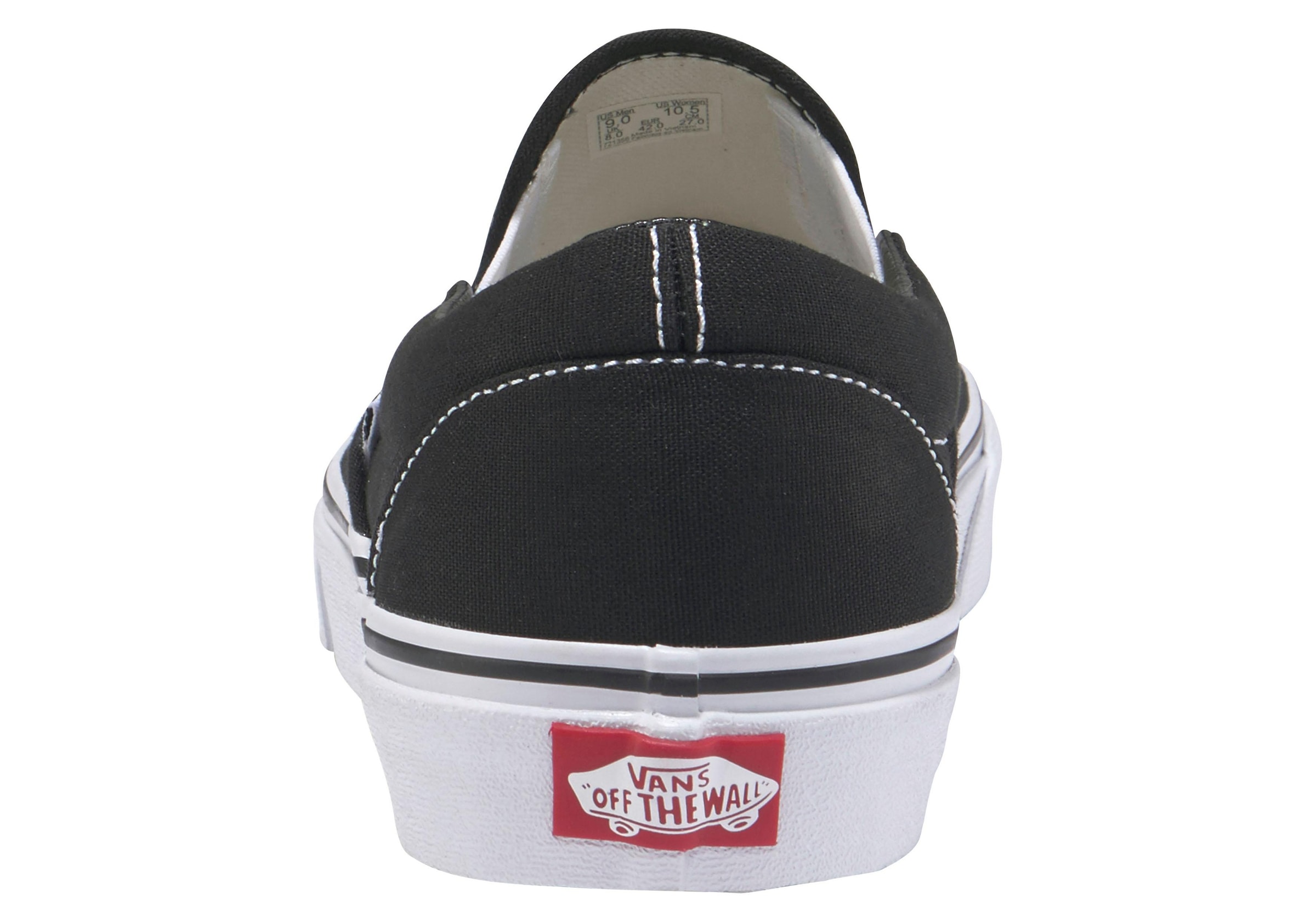 Vans Sneaker »Classic Slip-On«, aus textilem Canvas-Material