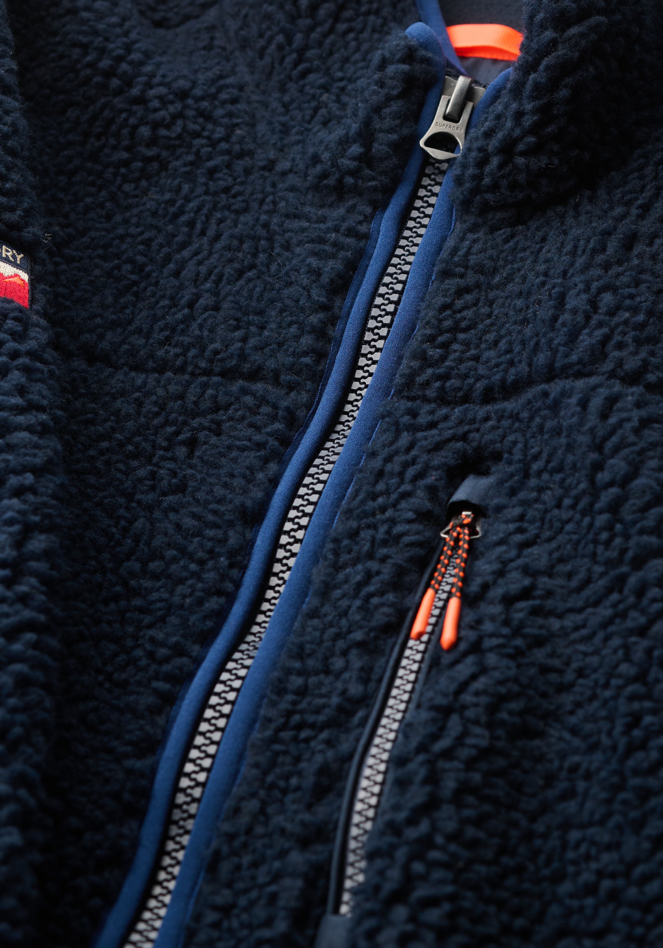 Superdry Fleecejacke »OUTDOOR FULL ZIP FLEECE«, ohne Kapuze