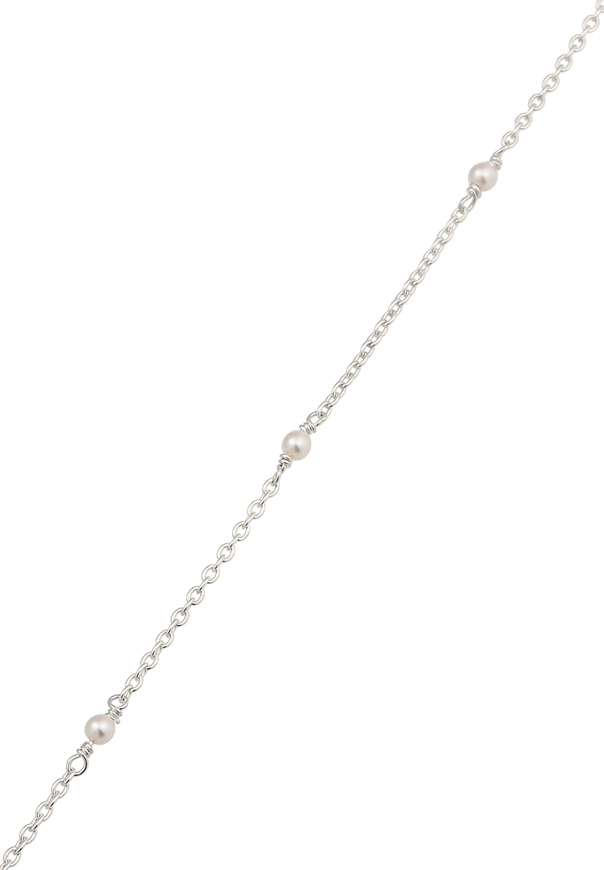 Elli Silberkette »Halskette Mit Perlen von Swarovski® 925 Sterling Silber«