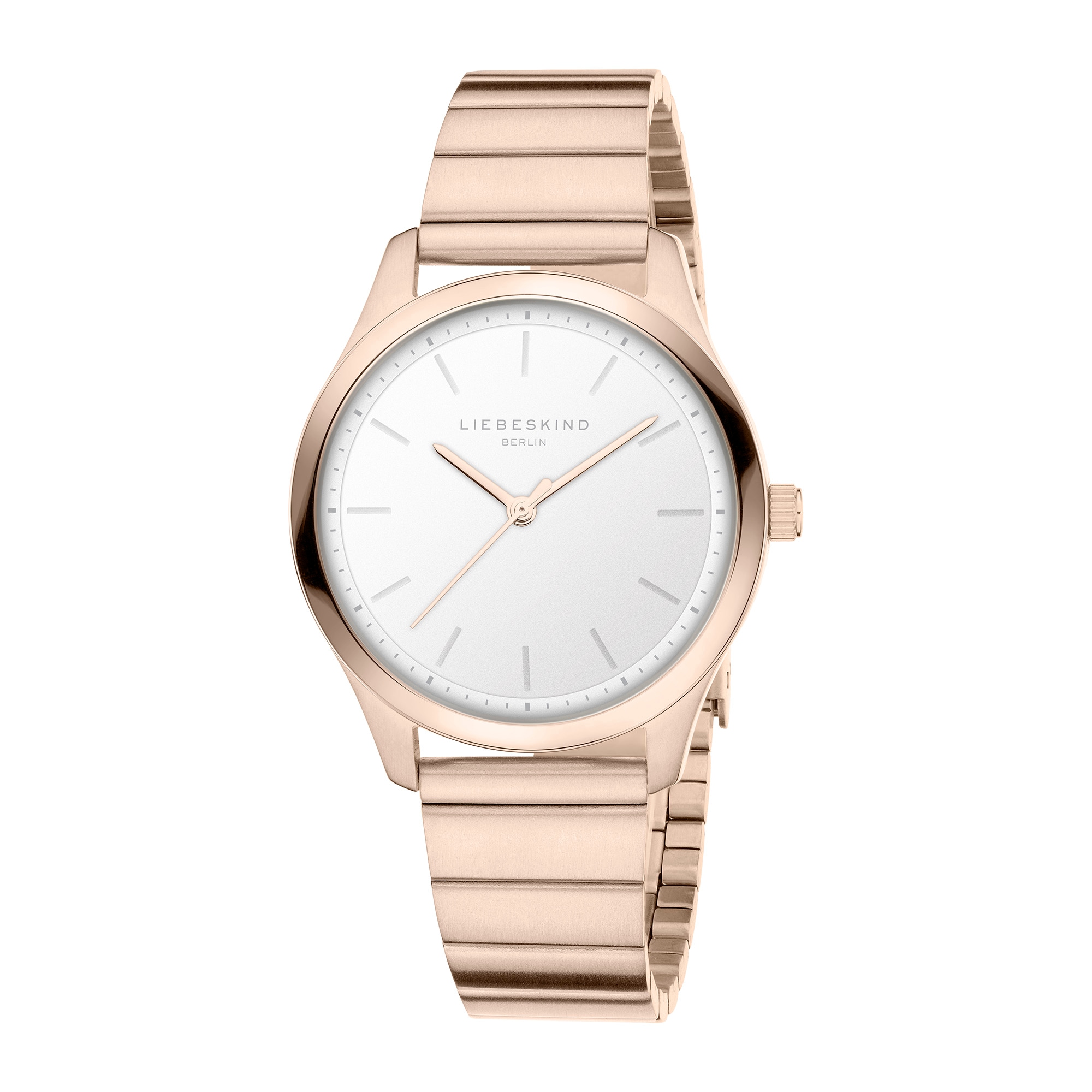 Liebeskind Berlin Quarzuhr »Basic Staples« Armbanduhr, Damenuhr, Edelstahlarmband, analog