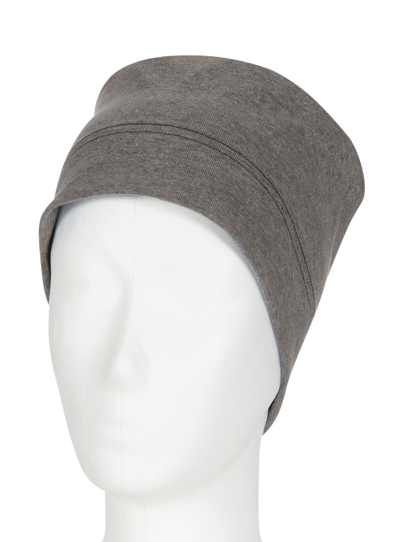 Trigema Herren Strickmütze »TRIGEMA Soft-Cap« 1 Stk. tlg. in grau, Größe 900