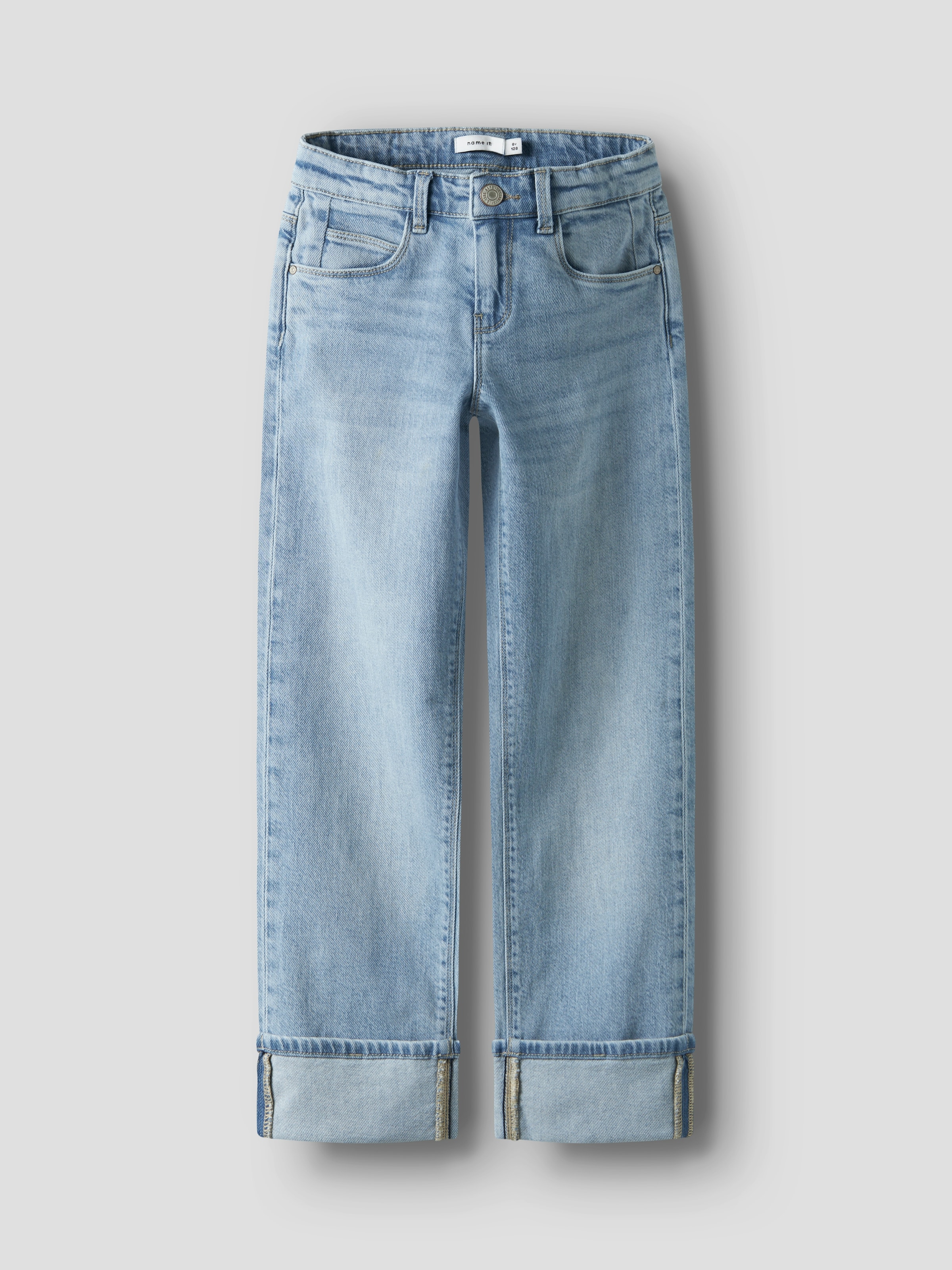 Name It Straight-Jeans »NKFROSE STRAIGHT FOLD JEANS 4224-AZ NOOS«