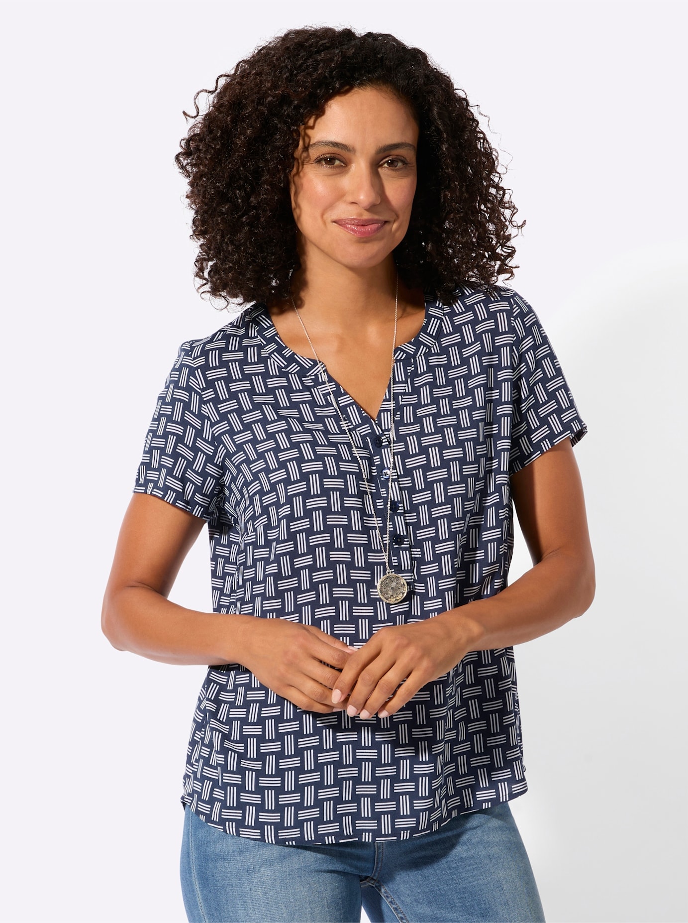 Casual Looks Druckbluse