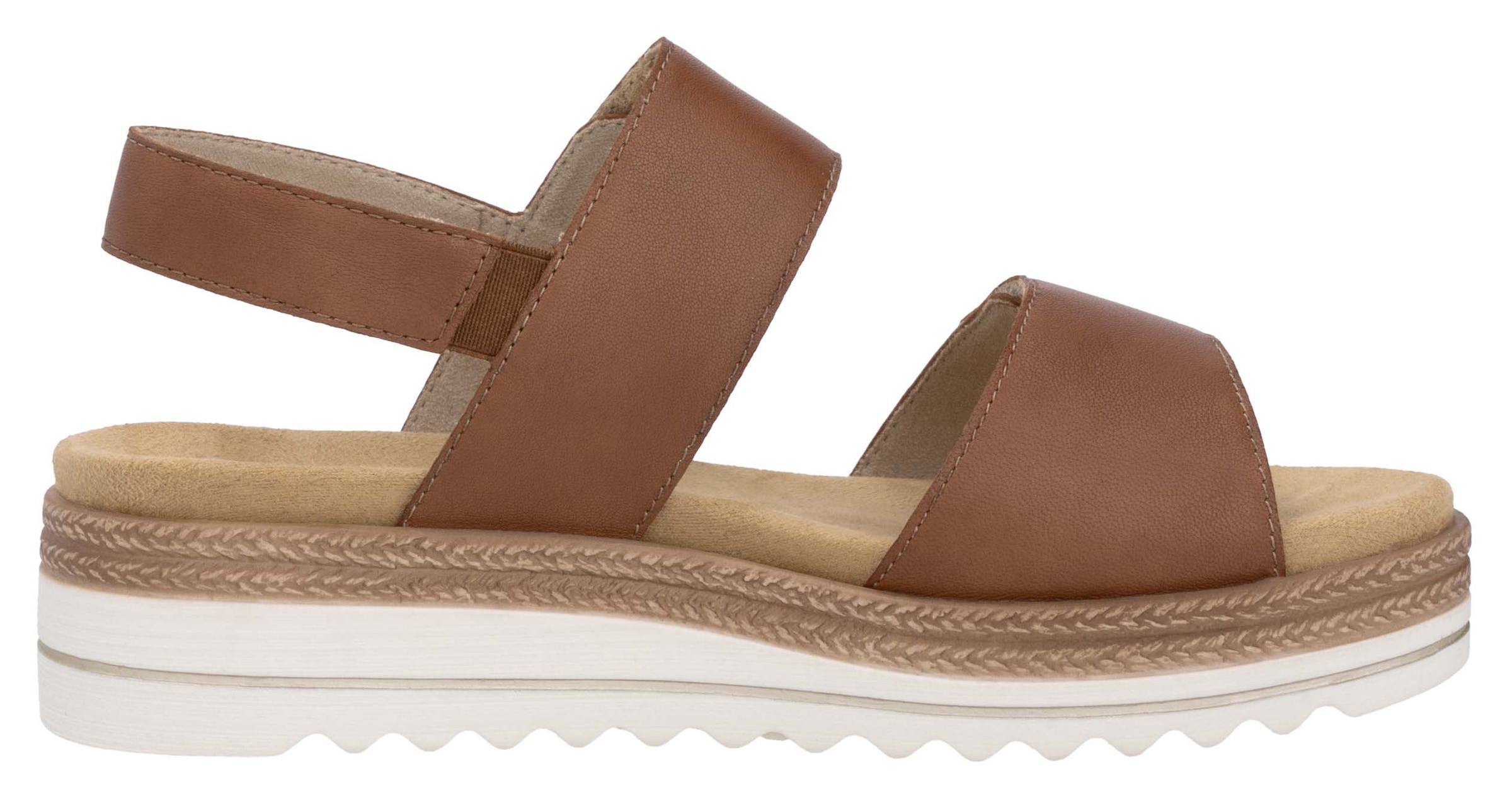 Remonte Keilsandalette, Riemchensandale, Bequemschuh mit Schmuckelementen