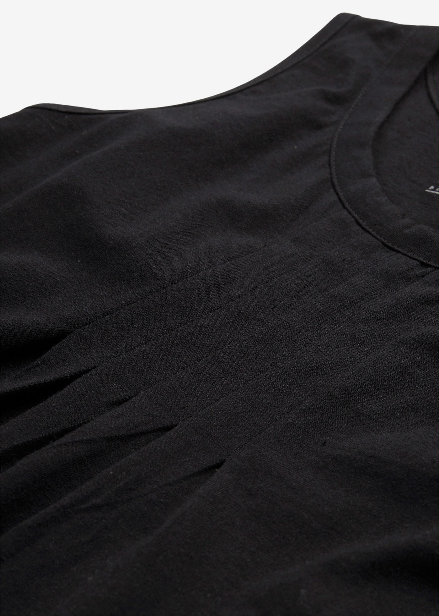 bonprix Longtop »Long-Top« mit elegantem Faltendetail, lockere Passform, ärmellos