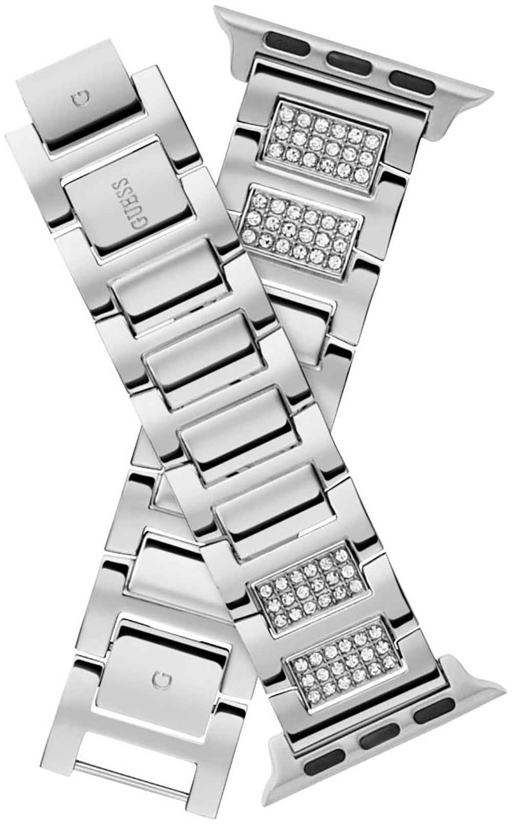 Guess Smartwatch-Armband »Apple Strap«, Wechselarmband, Ersatzband, Edelstahl, passend für die Apple Watch